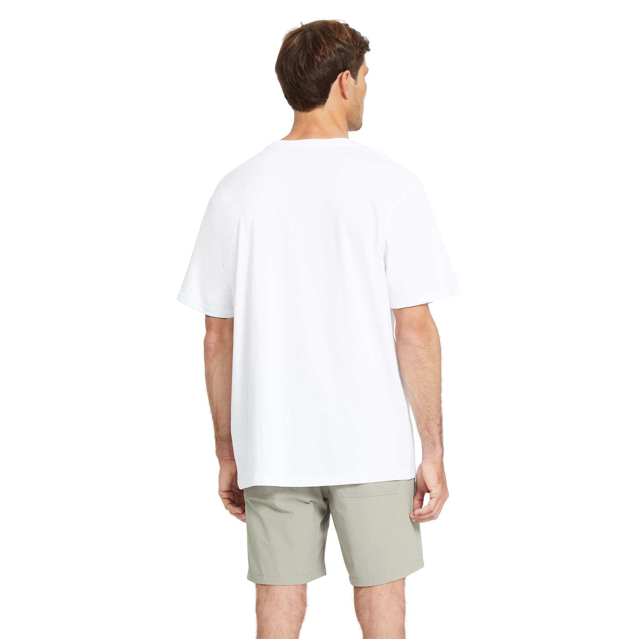 Men Wordmark Short Sleeve Tee - White、mySite、i-lightchina