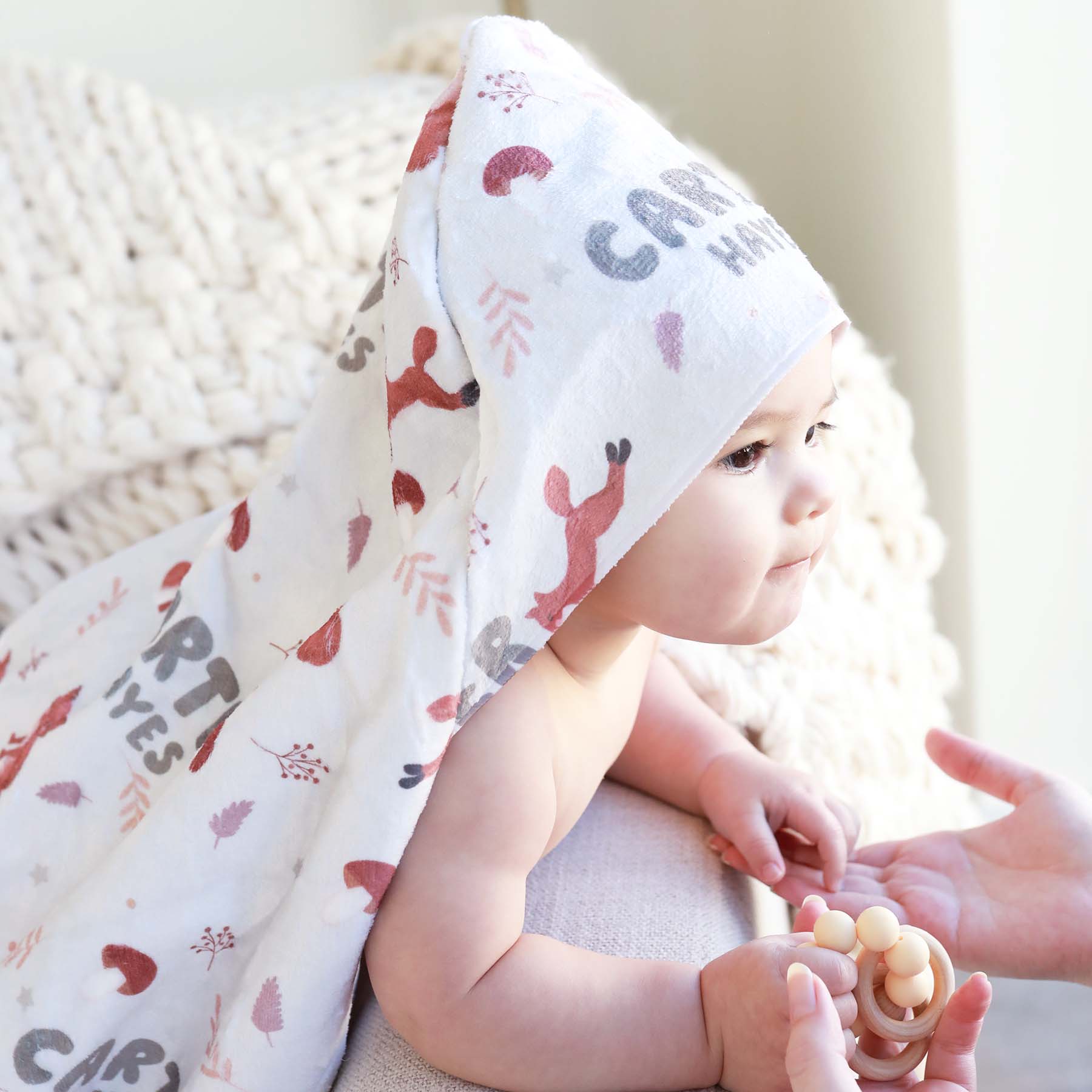  Personalized Hooded Towel | Red Fox Run、mySite、layawaytickets