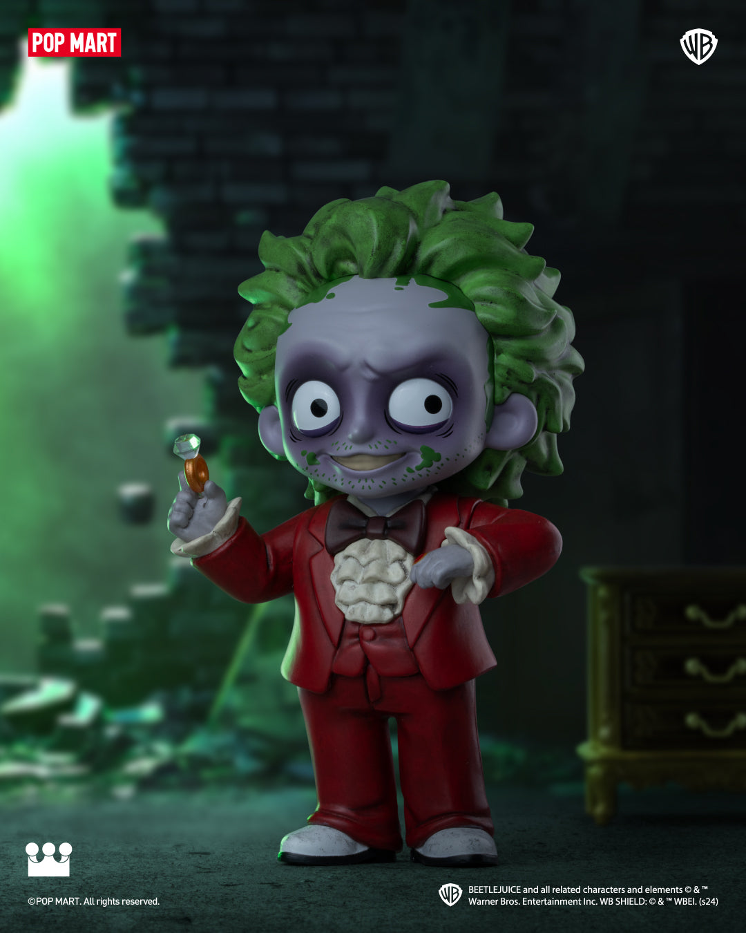  POP MART Beetlejuice Series Figures、mySite、greenlandpopulation