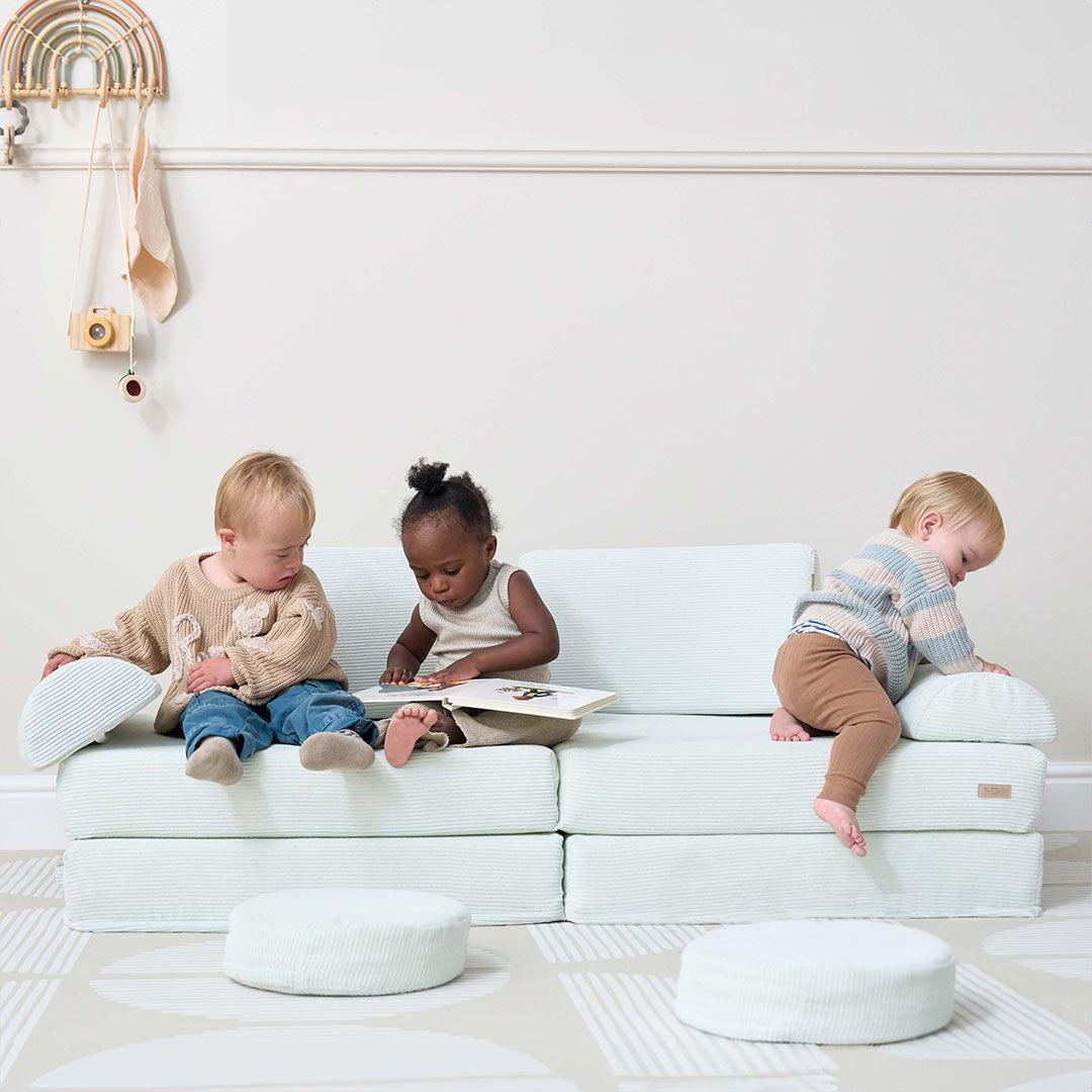  Tutti Bambini Playrama Montessori Kids Play Sofa - Sea Mist、mySite、merchandisen