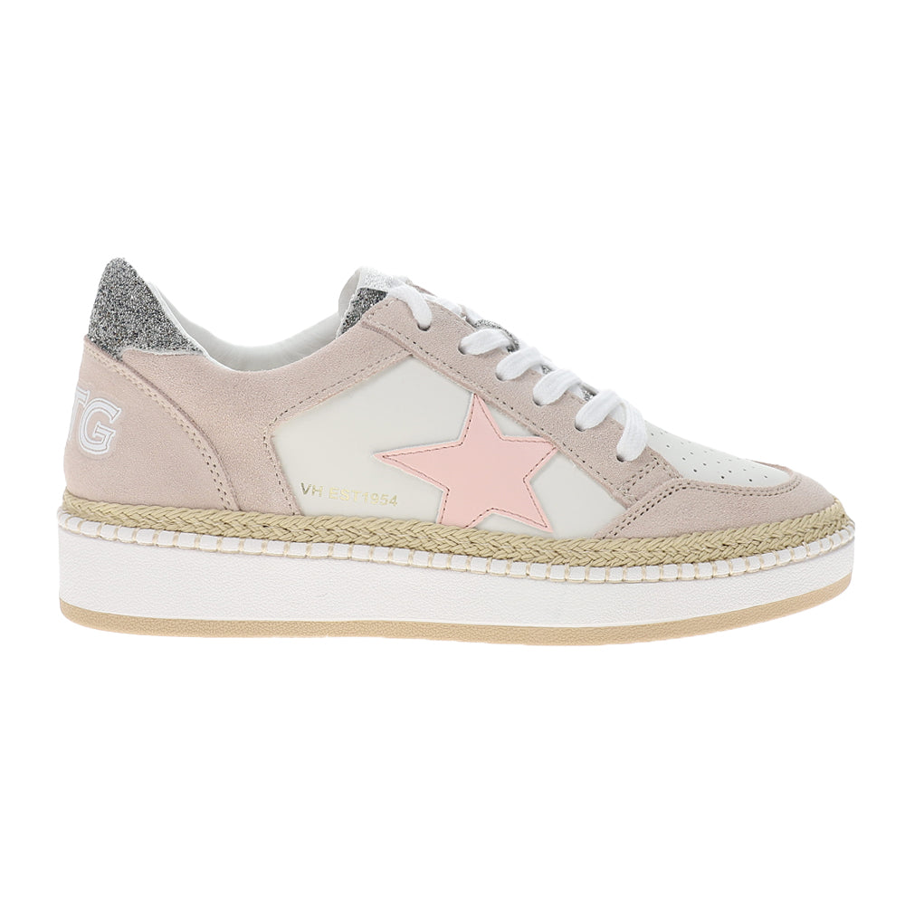 Denisse Glitter Perforated Lace Up Sneakers、mySite、gtrtttuynbv