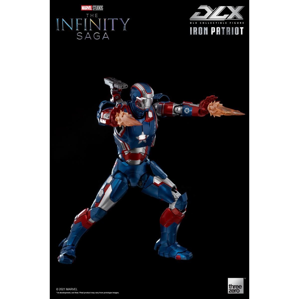 Marvel Studios: The Infinity Saga DLX Iron Patriot Action Figure、mySite、hgirdovlk
