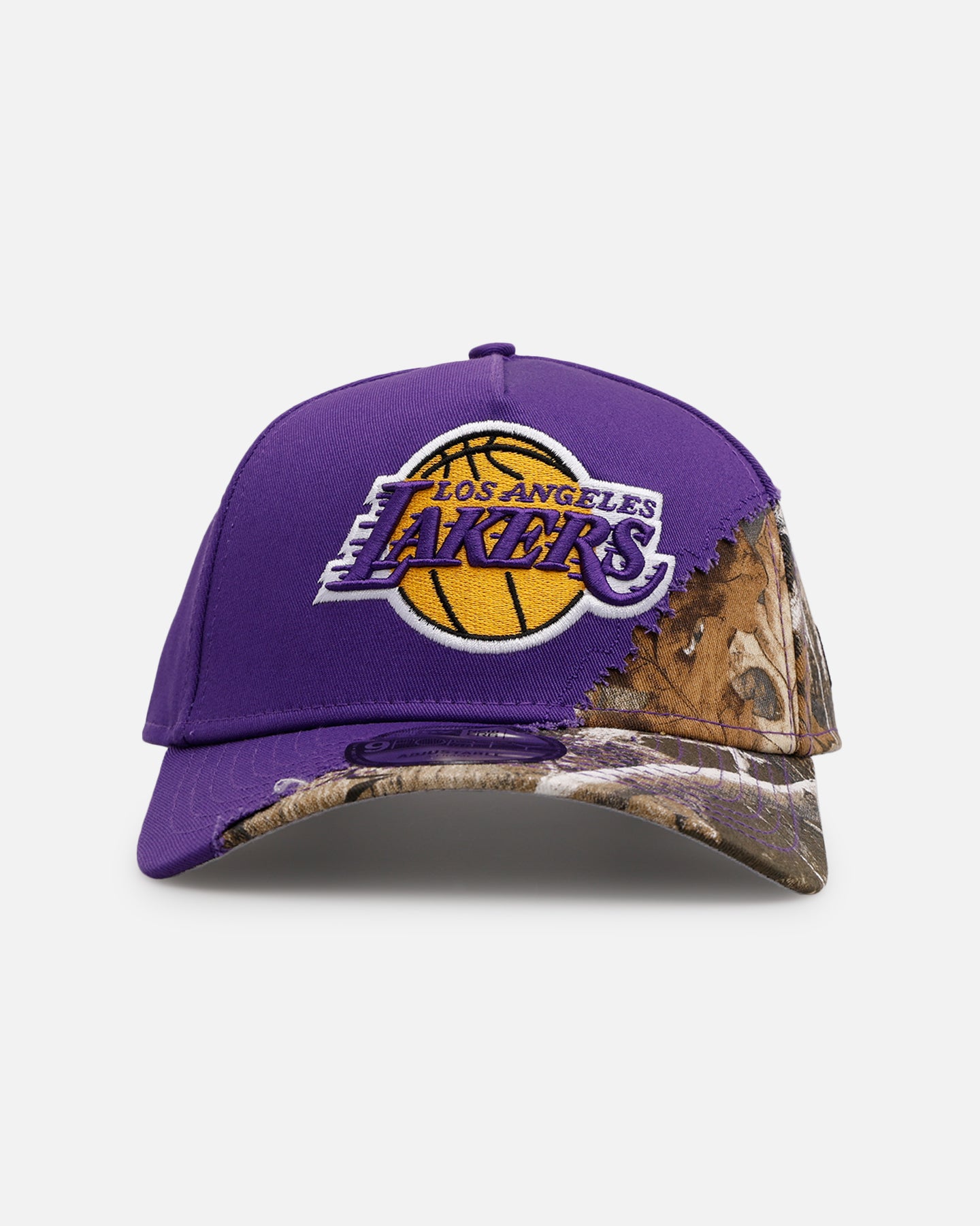 New Era Los Angeles Lakers 'Camo Tear Away' 9FORTY A-Frame Snapback Camo/Official Team Color、mySite、zt4zffjzw