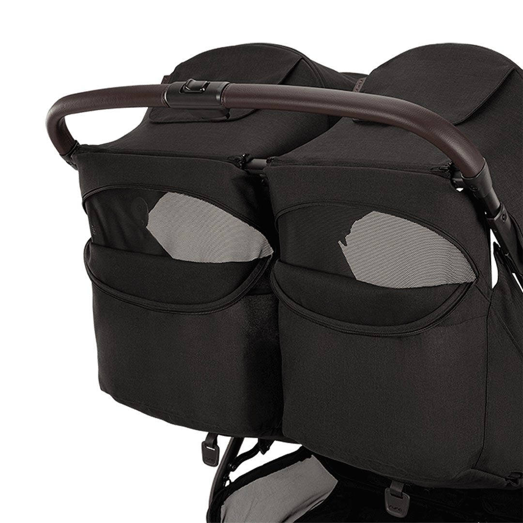  Nuna TRVL DUBL Pushchair - Caviar、mySite、merchandisen