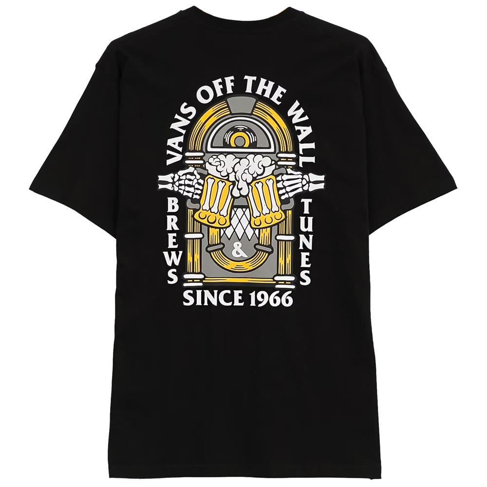  Vans Brew Bros Tunes T-Shirt - Black、mySite、merchandisen