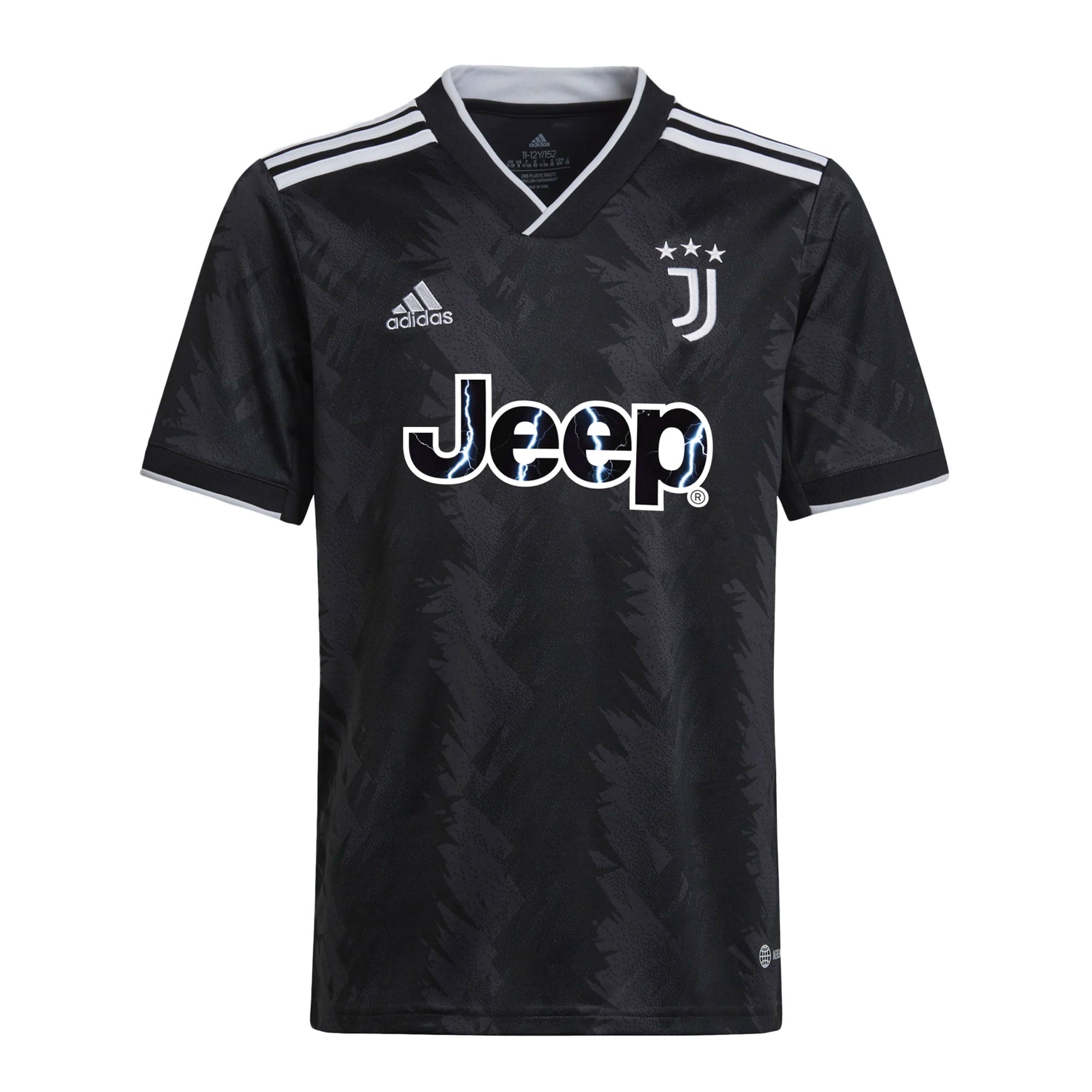 adidas Men's Juventus 2022/23 Away Jersey Black/White、mySite、noshort