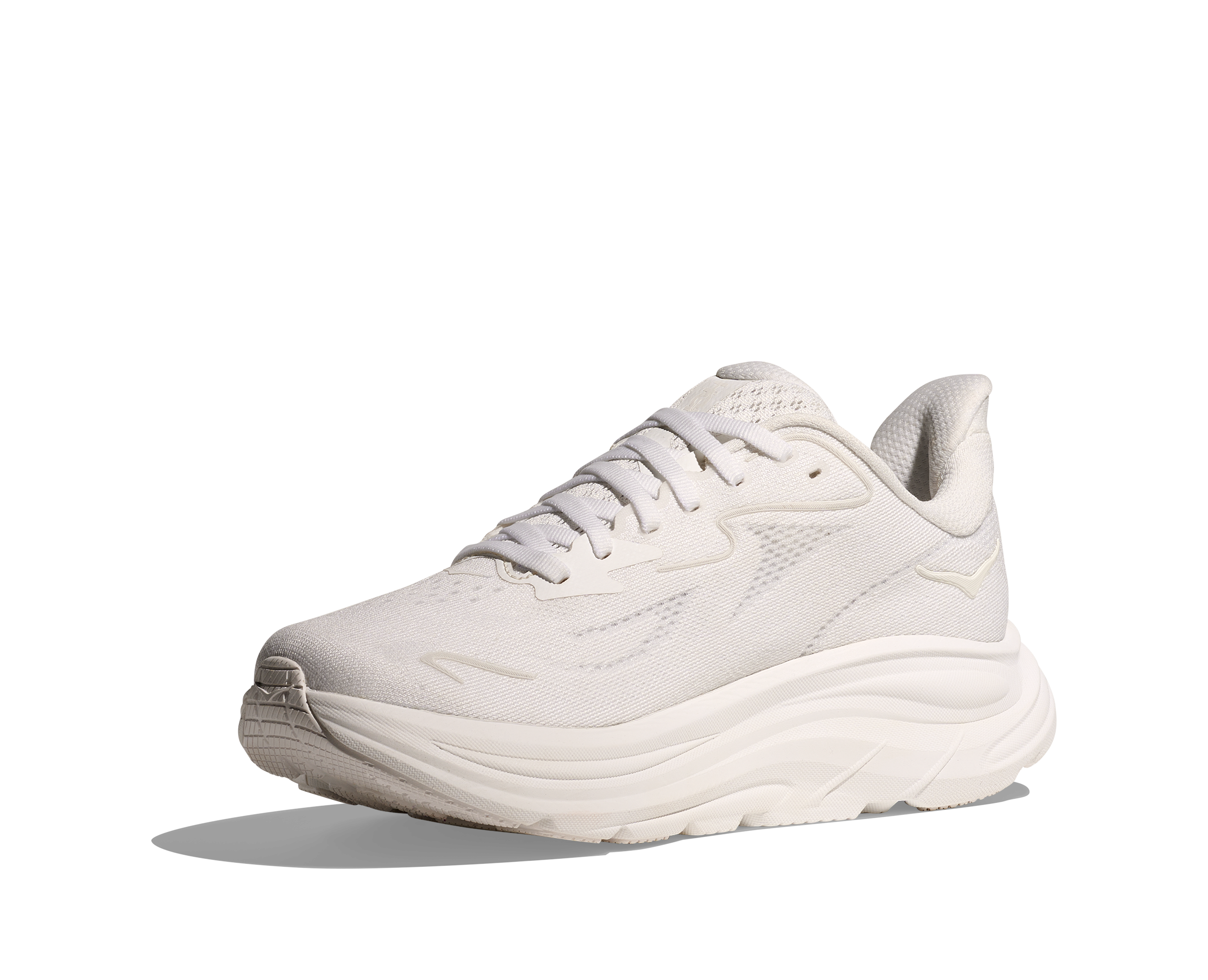  HOKA Women's Clifton 10 Cushioned Running Shoe - White/White、mySite、preschool7hills