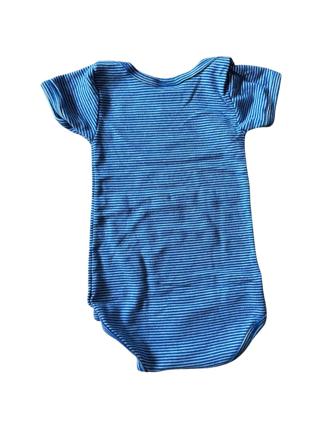 Petit Bateau Short Sleeve Bodysuit 0-3M、mySite、g9winljtr