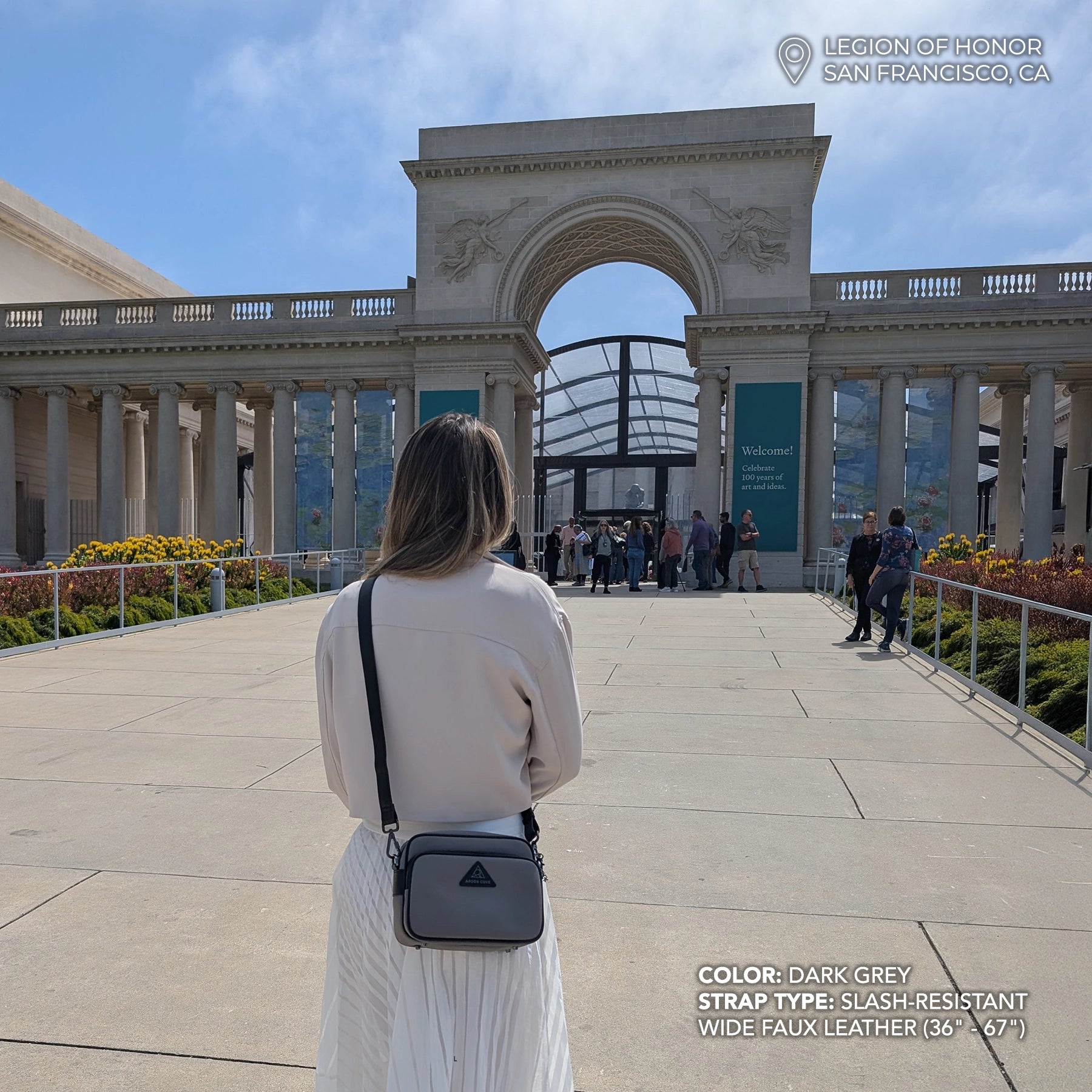 Crissy Full Crossbody with Locking Clasps Strap、mySite、garagedoors4me