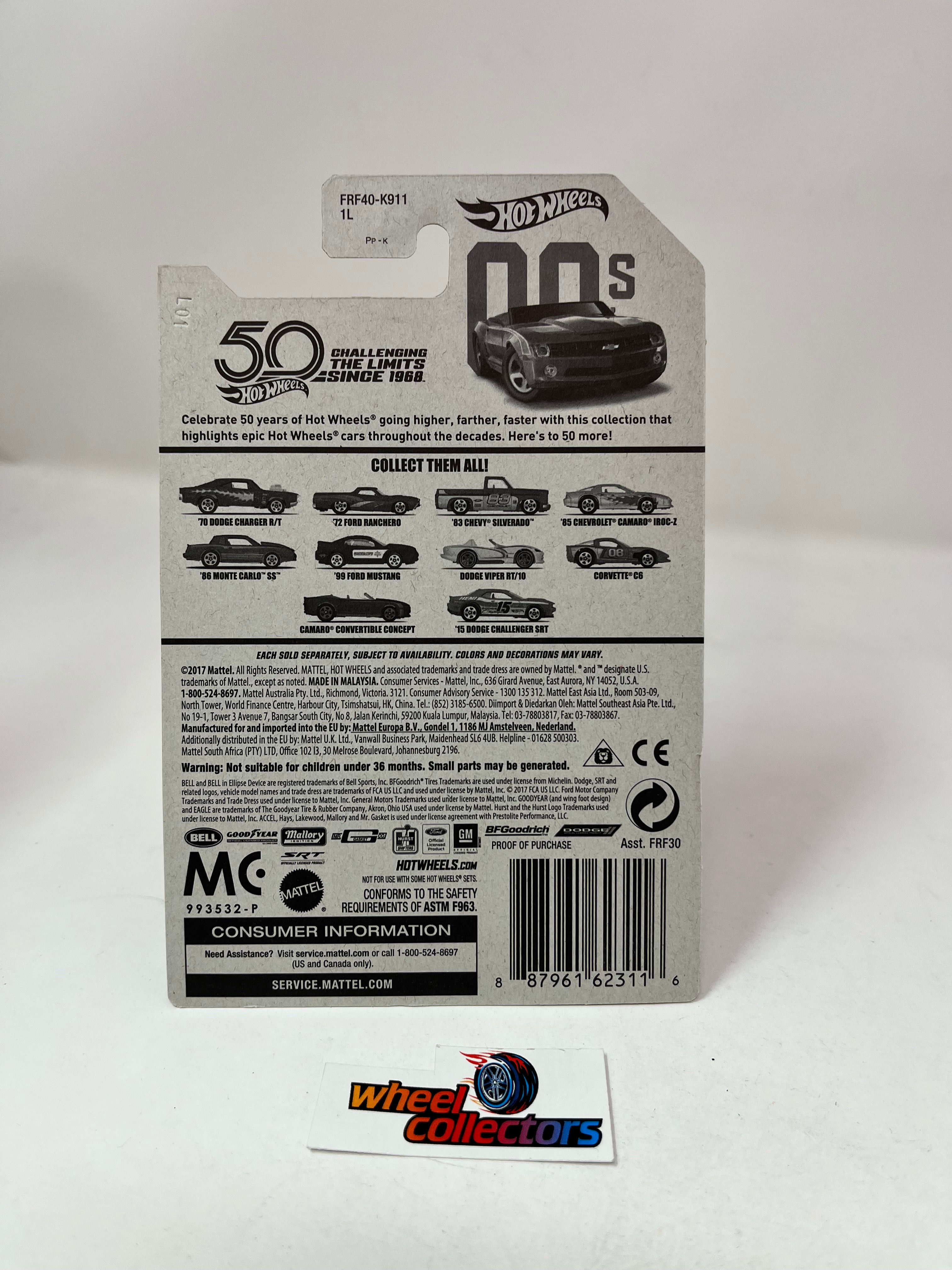 Camaro Convertible Concept * Blue * Hot Wheels Target Throwback Decades、mySite、hgirdovlk