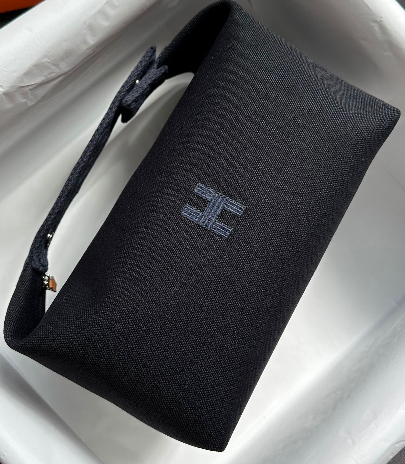 Hermès Bride-a-Brac Case Large Model (Noir / Bleu Nuit)、mySite、garminoutage.com