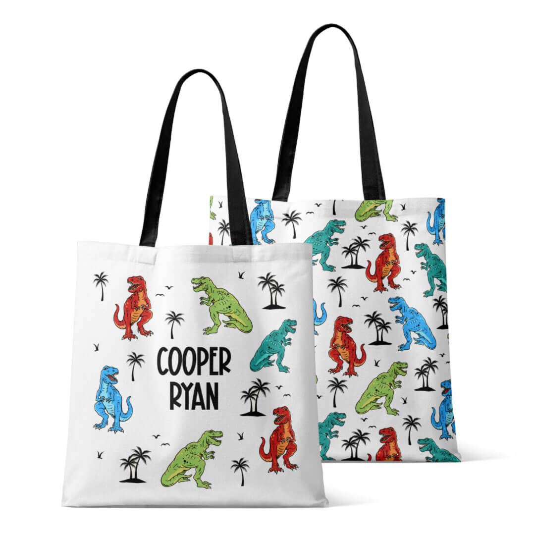  Personalized Tote Bags | Tropical T-Rex、mySite、layawaytickets