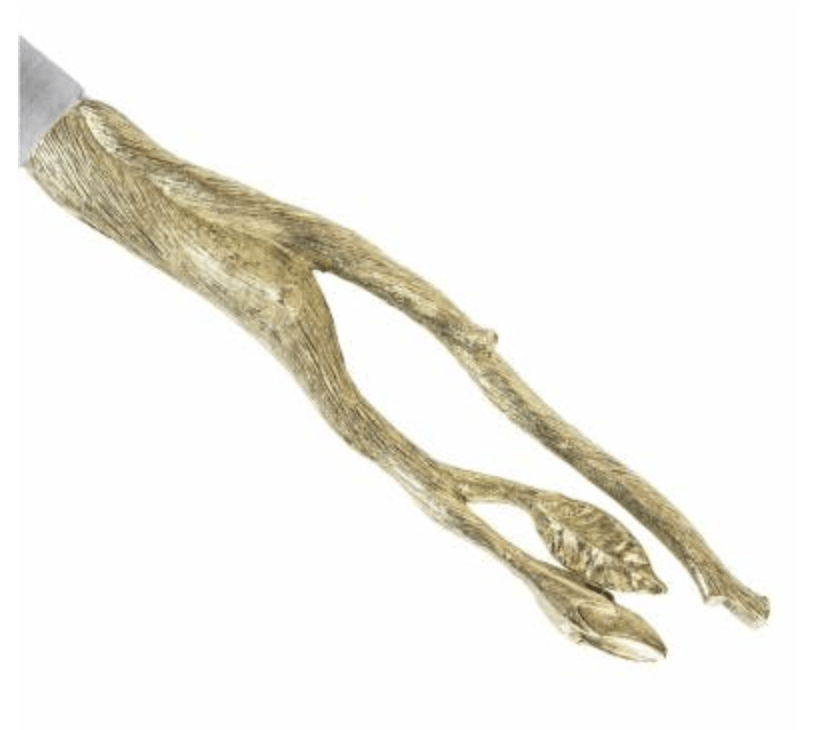 Silver and Gold Branch Challah Knife、mySite、topwebapps