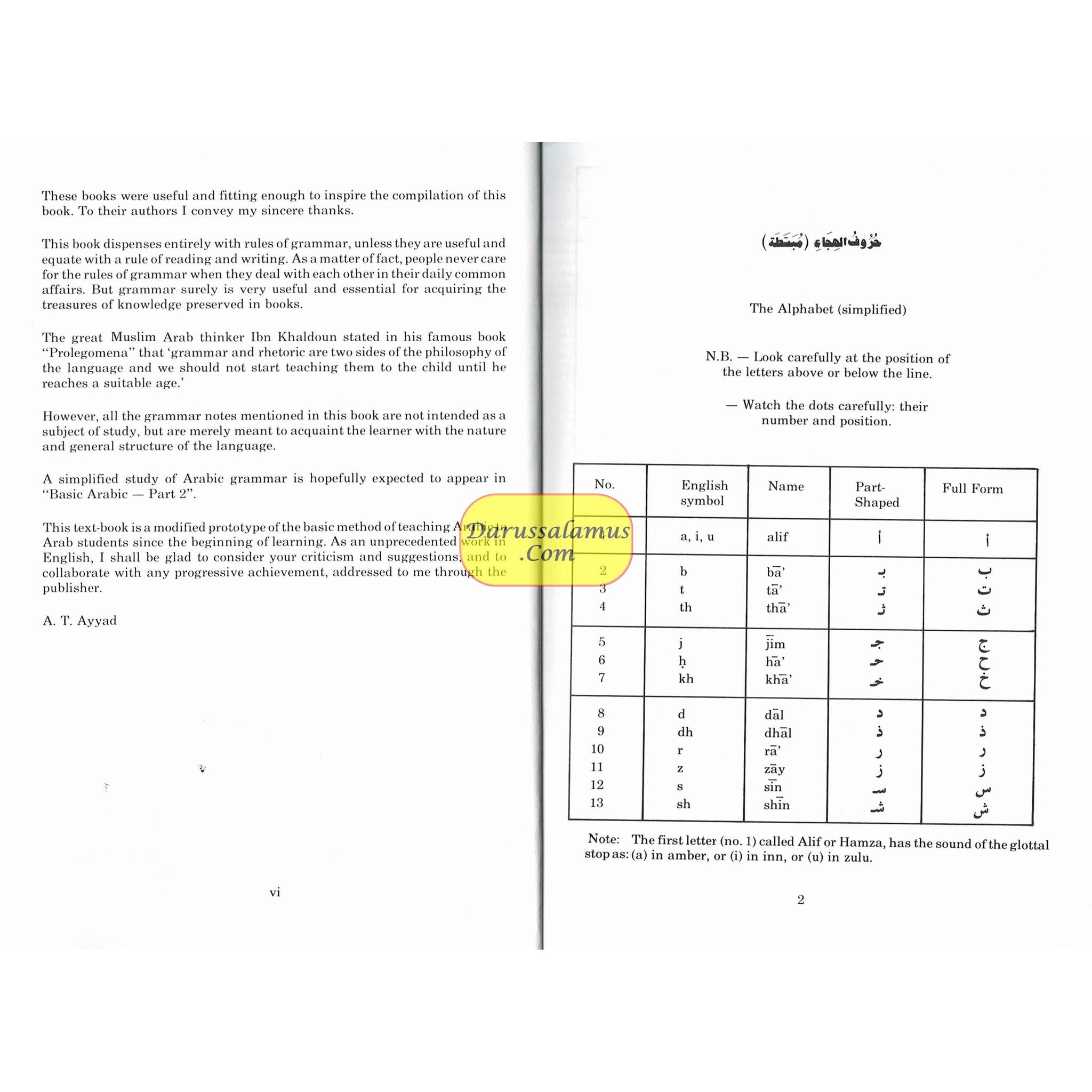 Teach Yourself Arabic Rules of Redaing & Writing By A. T. Ayyad、mySite、topwebapps