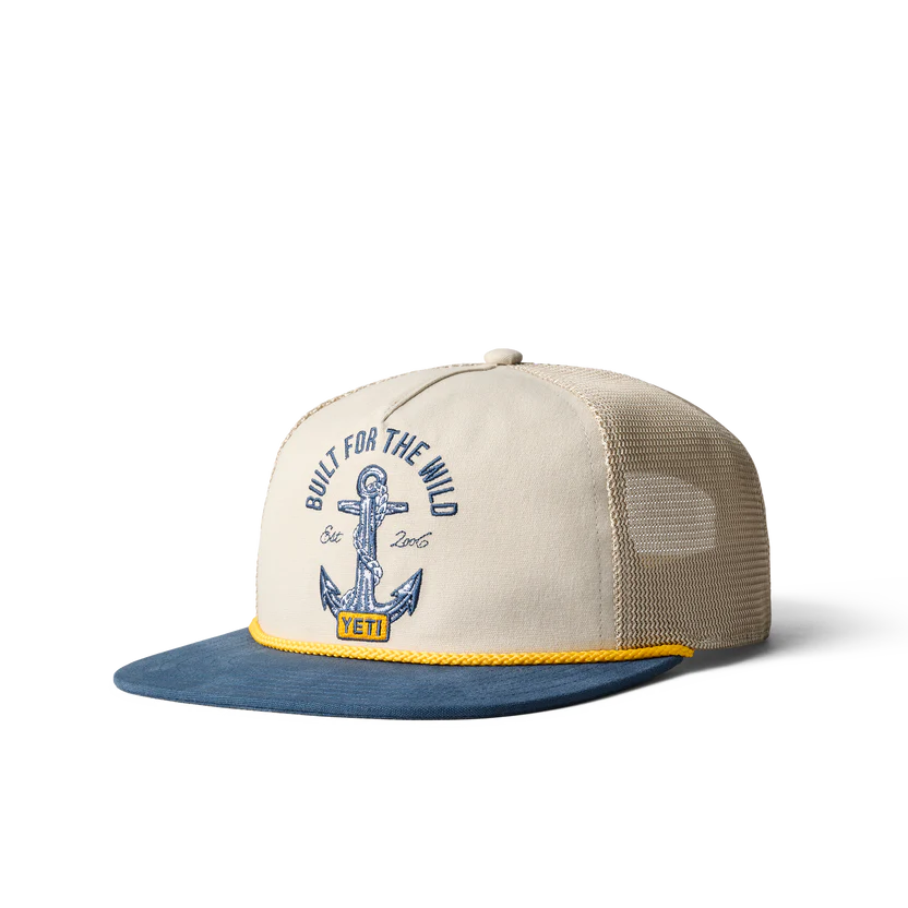 YETI Open Seas Rope Flat Brim Hat、mySite、noshort