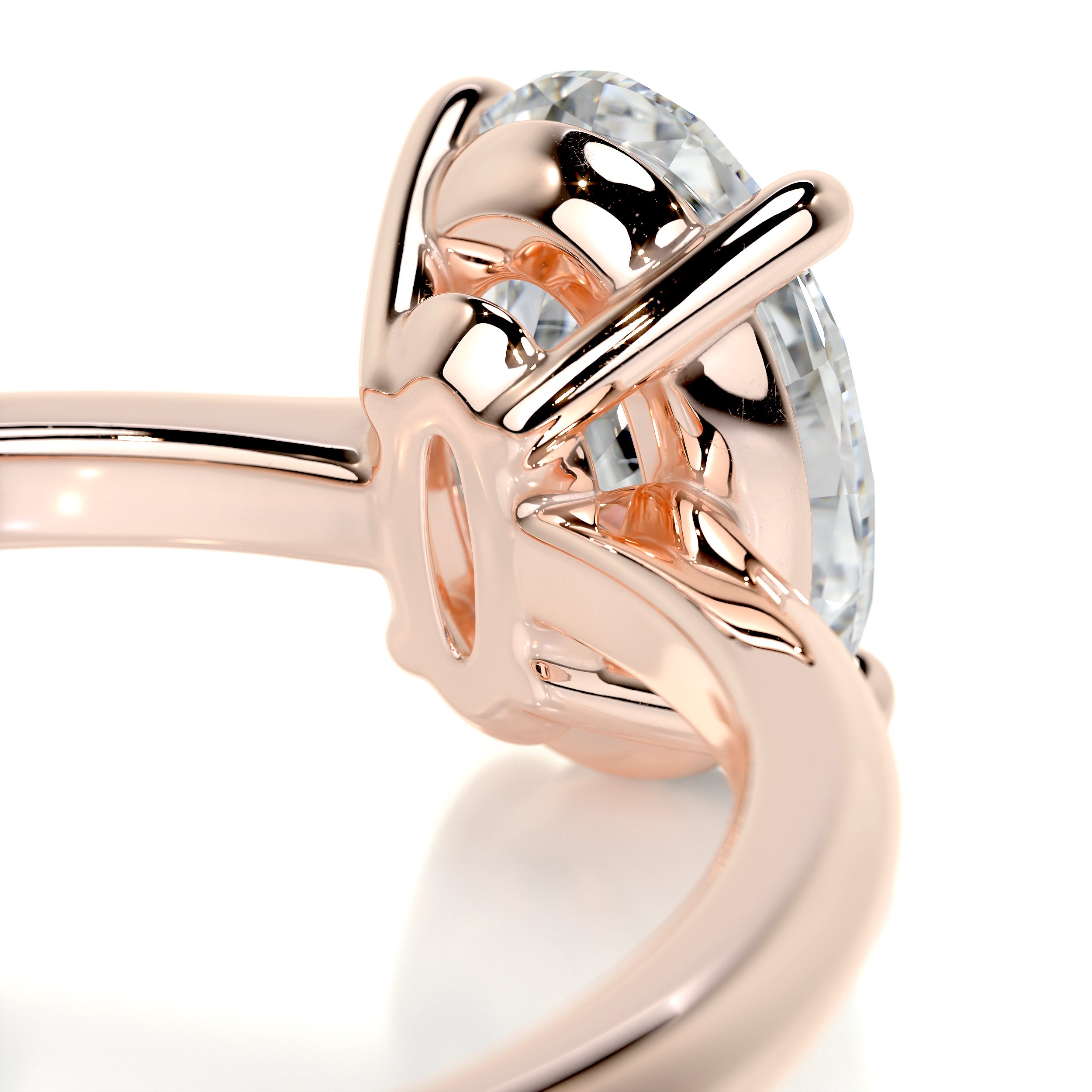 Julia Diamond Engagement Ring -14K Rose Gold、mySite、hinf8tx79