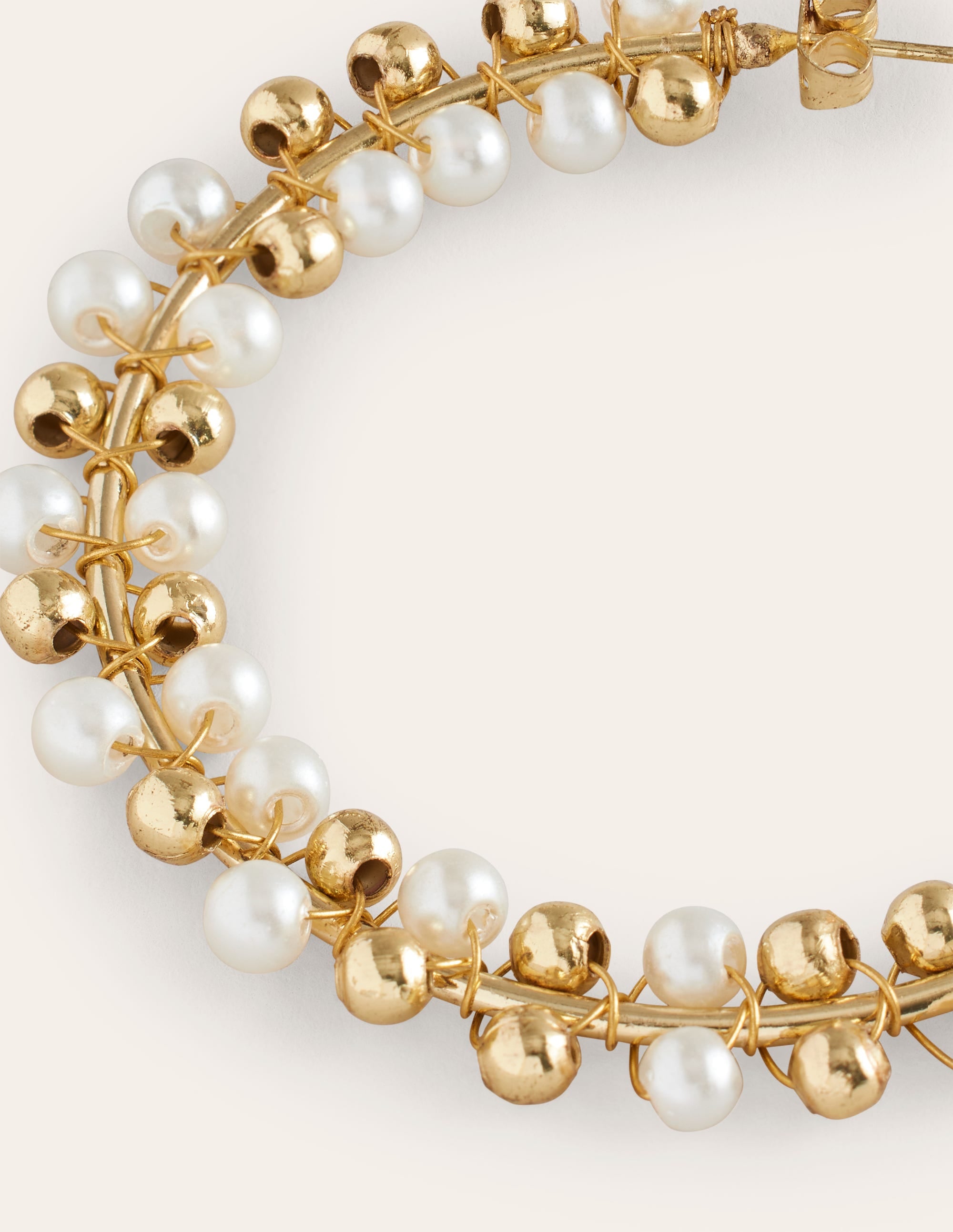  Beaded Hoops-Gold、mySite、ashleygrahame