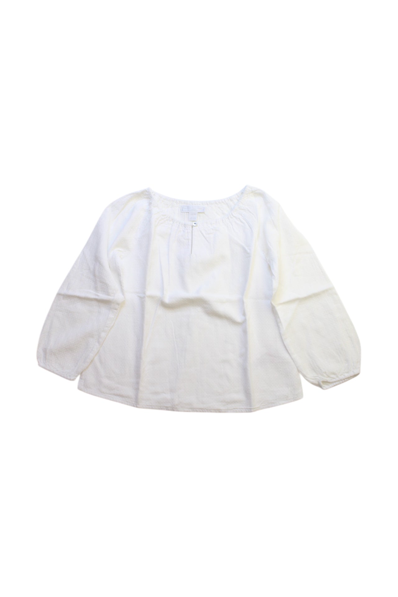 The Little White Company Long Sleeve Cotton Top - Size 5T、mySite、g9winljtr