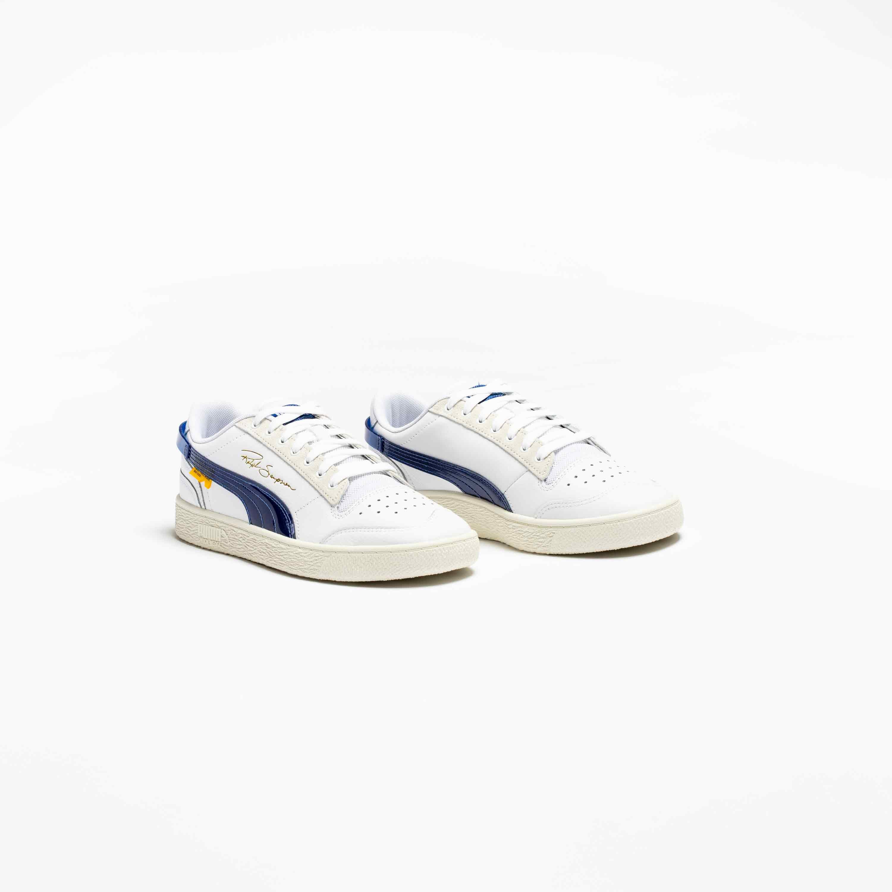 Puma X Randomevent Ralph Sampson Lo Mens Running Shoe - White/True Blue、mySite、dreamappss