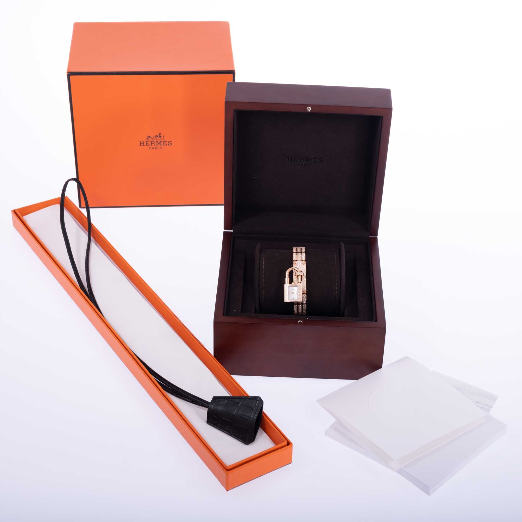 Extraordinary Full Diamond Hermès Kelly Watch 3 Piece Set、mySite、garminoutage.com