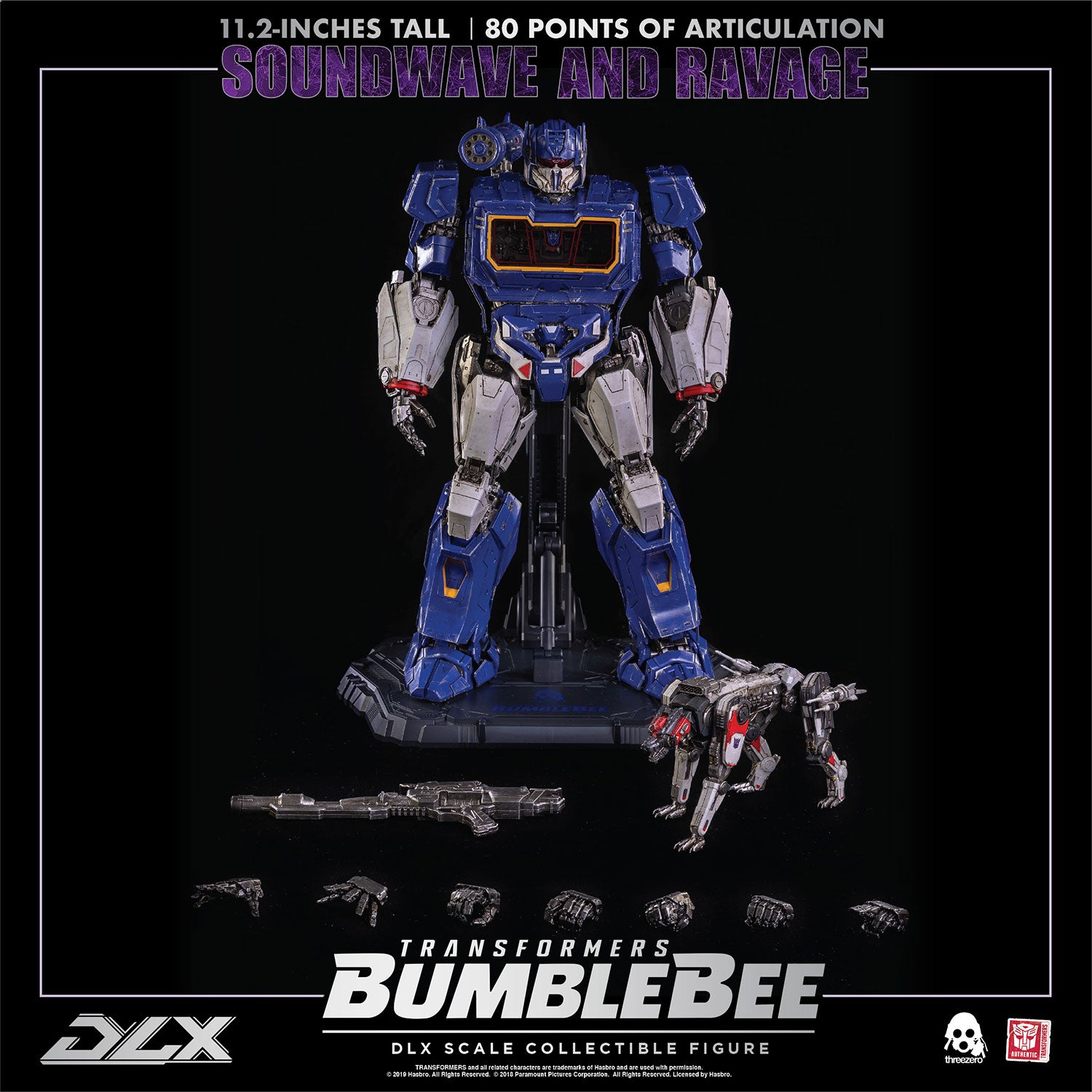 Transformers: Bumblebee DLX Scale Collectible Series Soundwave and Ravage、mySite、hgirdovlk