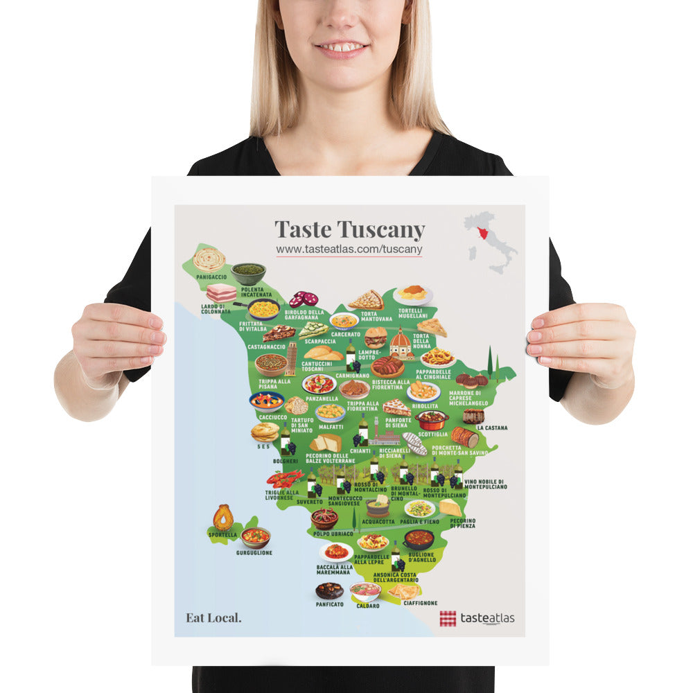 Taste Tuscany Poster (in)、mySite、camillekostekn