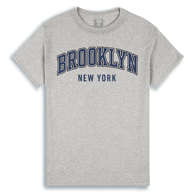 Classic Brooklyn New York T-Shirt (5 Colorways)、mySite、vikingsvslions