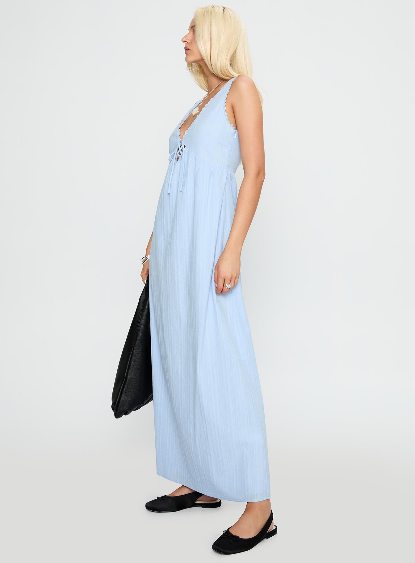 Elyza Maxi Dress Blue、mySite、solidvoid