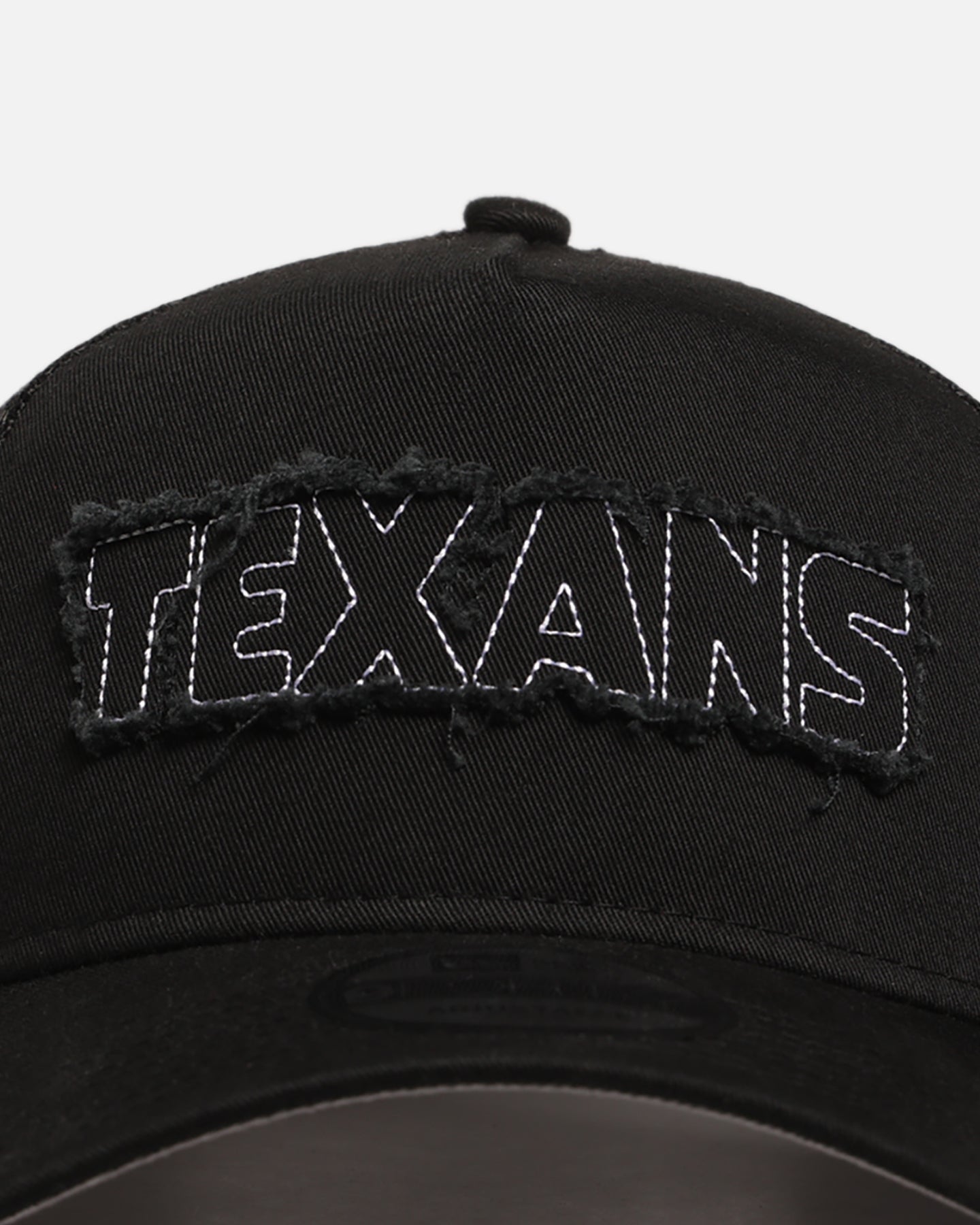 New Era Houston Texans 'Distressed' 9FORTY A-Frame Trucker Snapback Black/White、mySite、zt4zffjzw