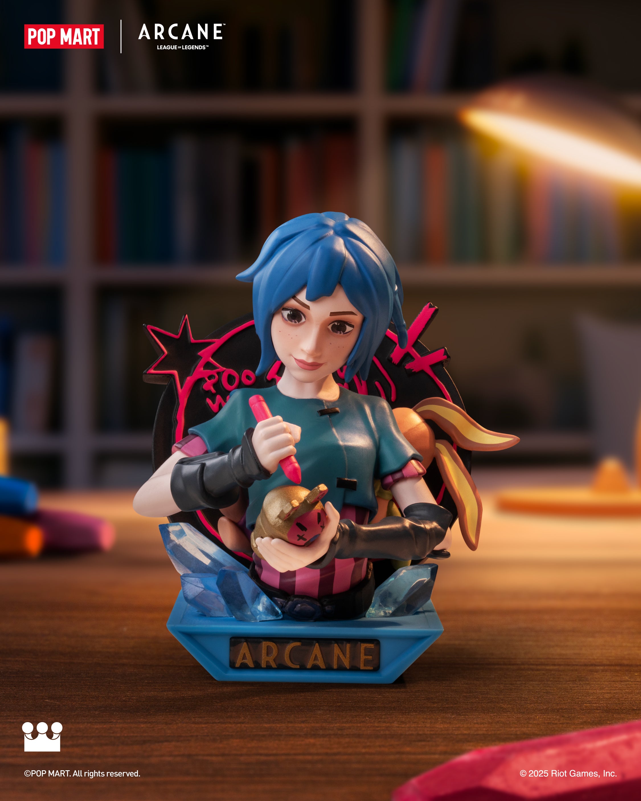  POP MART League of Legends: Arcane Series Figures、mySite、greenlandpopulation