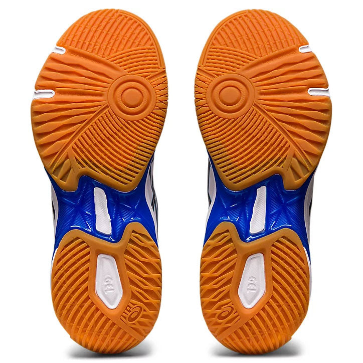 Asics Gel Rocket 10 Women's Indoor Court Shoe (White/Blue)