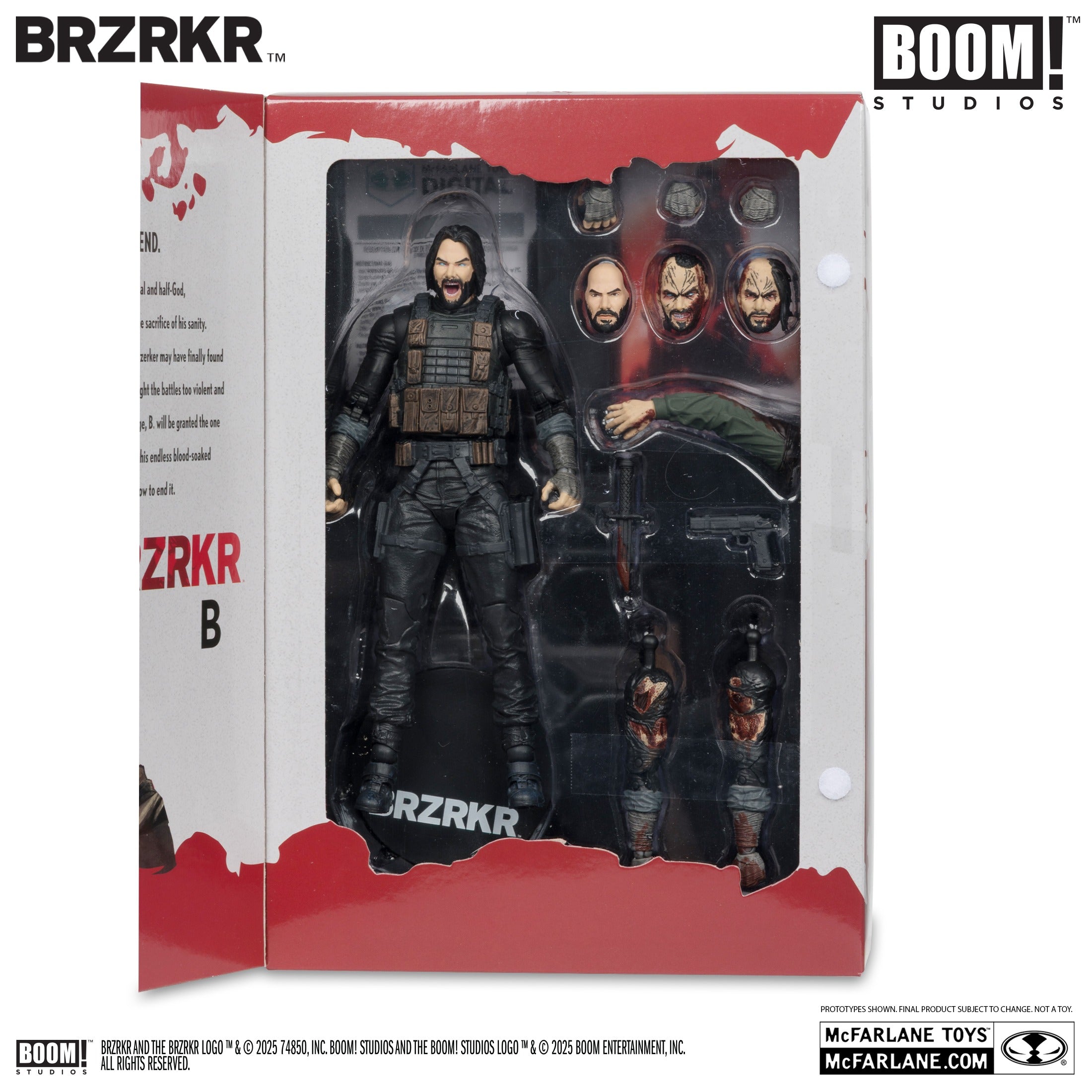 McFarlane Toys BRZRKR B with McFarlane Toys Digital Collectible、mySite、hgirdovlk