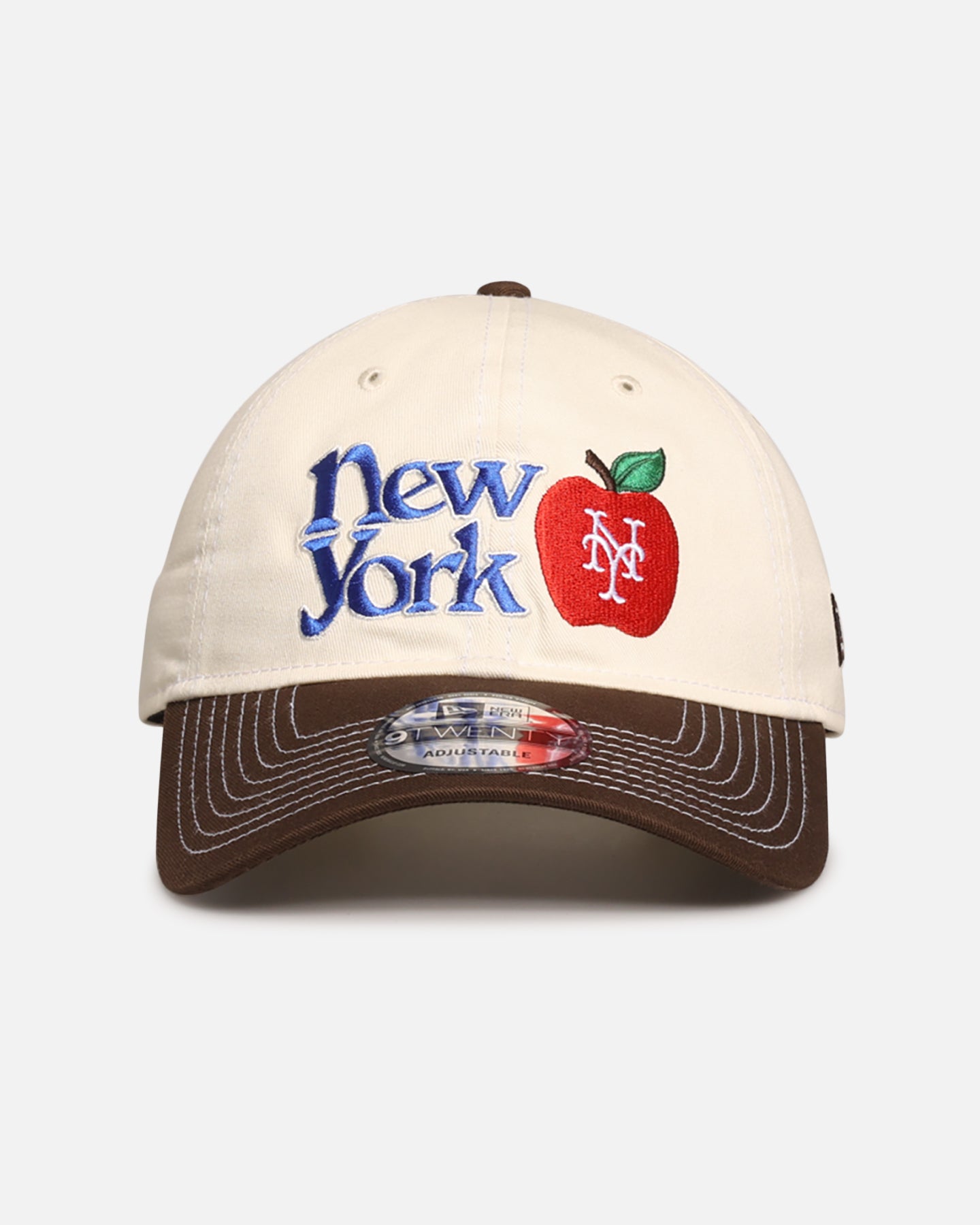 New Era New York Yankees ' Big Apple' 9TWENTY Strapback White/Navy、mySite、zt4zffjzw