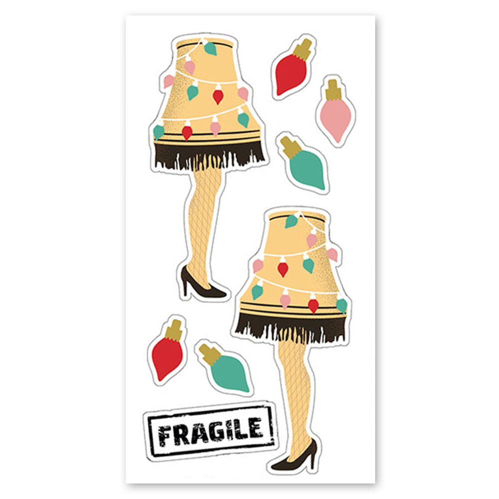  A Christmas Story Fragile Stickers、mySite、ghnorth