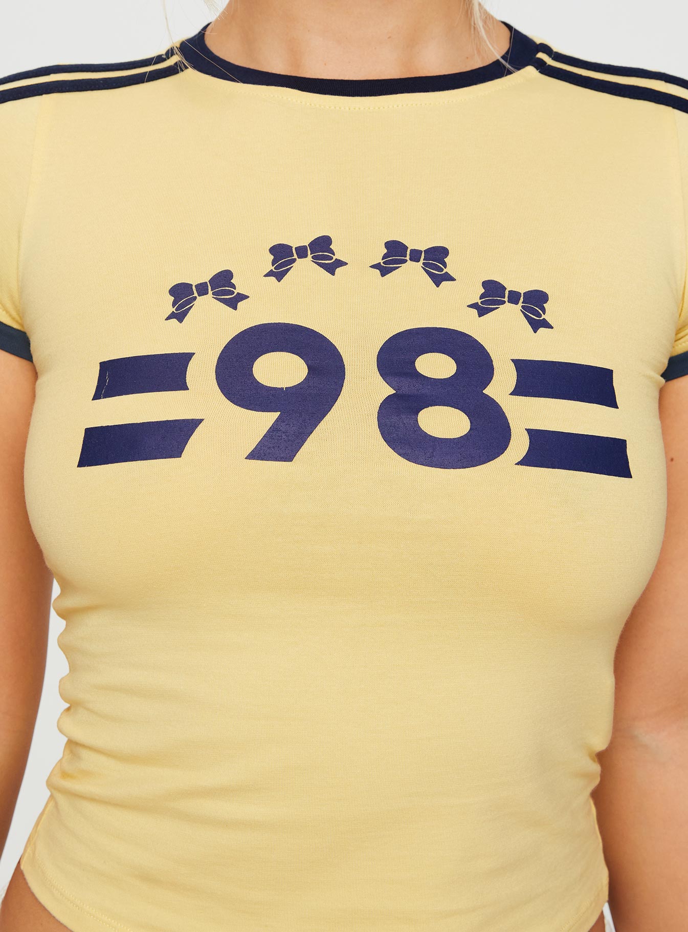 Salda Top Lemonade / Navy、mySite、solidvoid