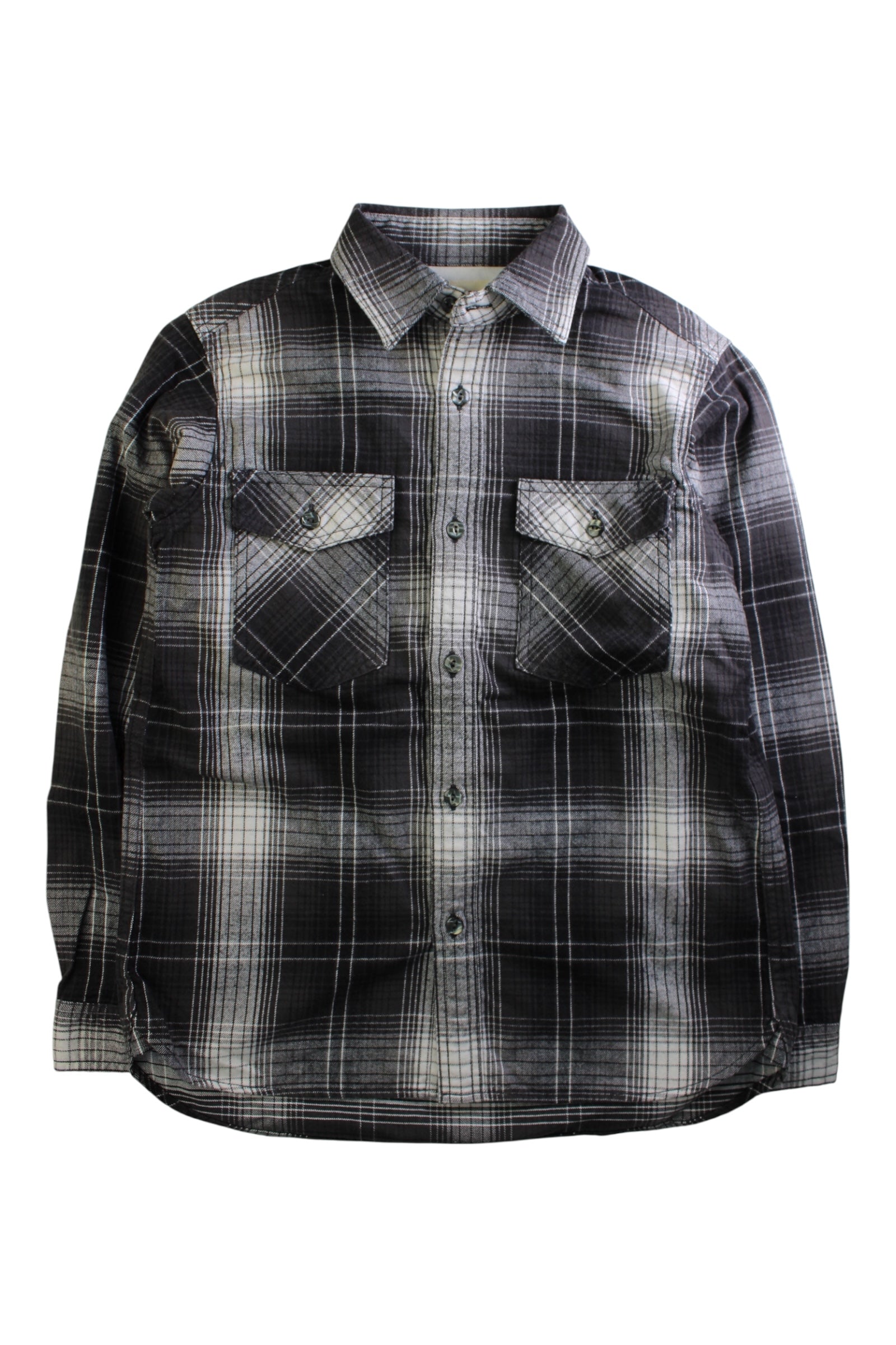 BEAMS Long Sleeve Checkered Shirt 14Y、mySite、g9winljtr