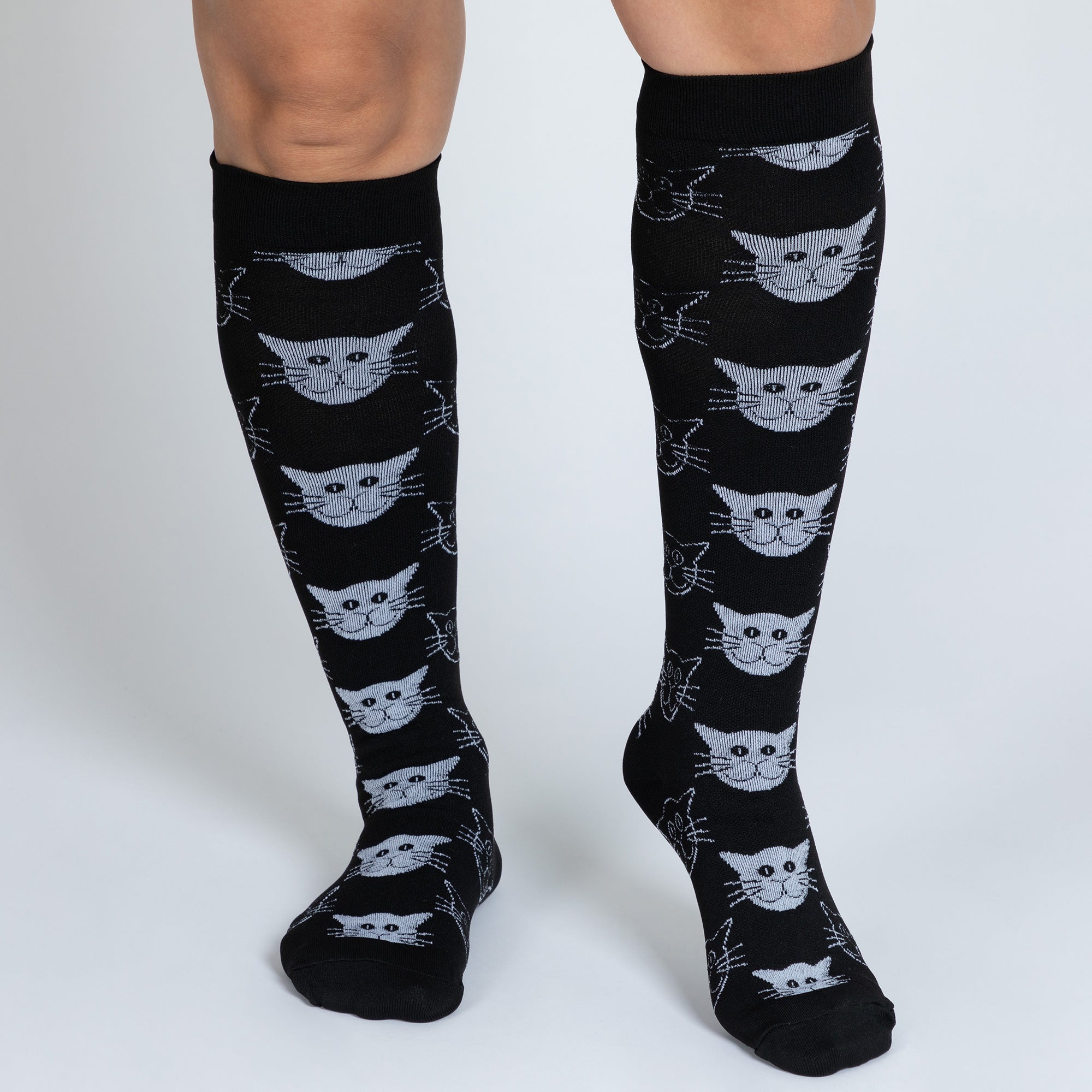 Fun Print No Slip Moderate Compression Socks、mySite、camillekostekn