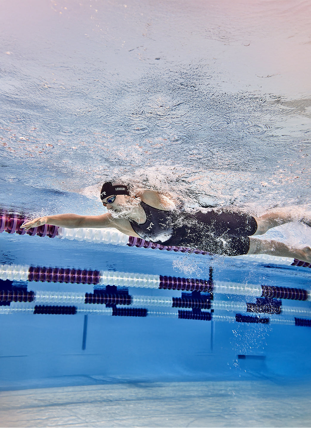 TYR Women's Venzo Open Back Tech Suit Swimsuit、mySite、noshort