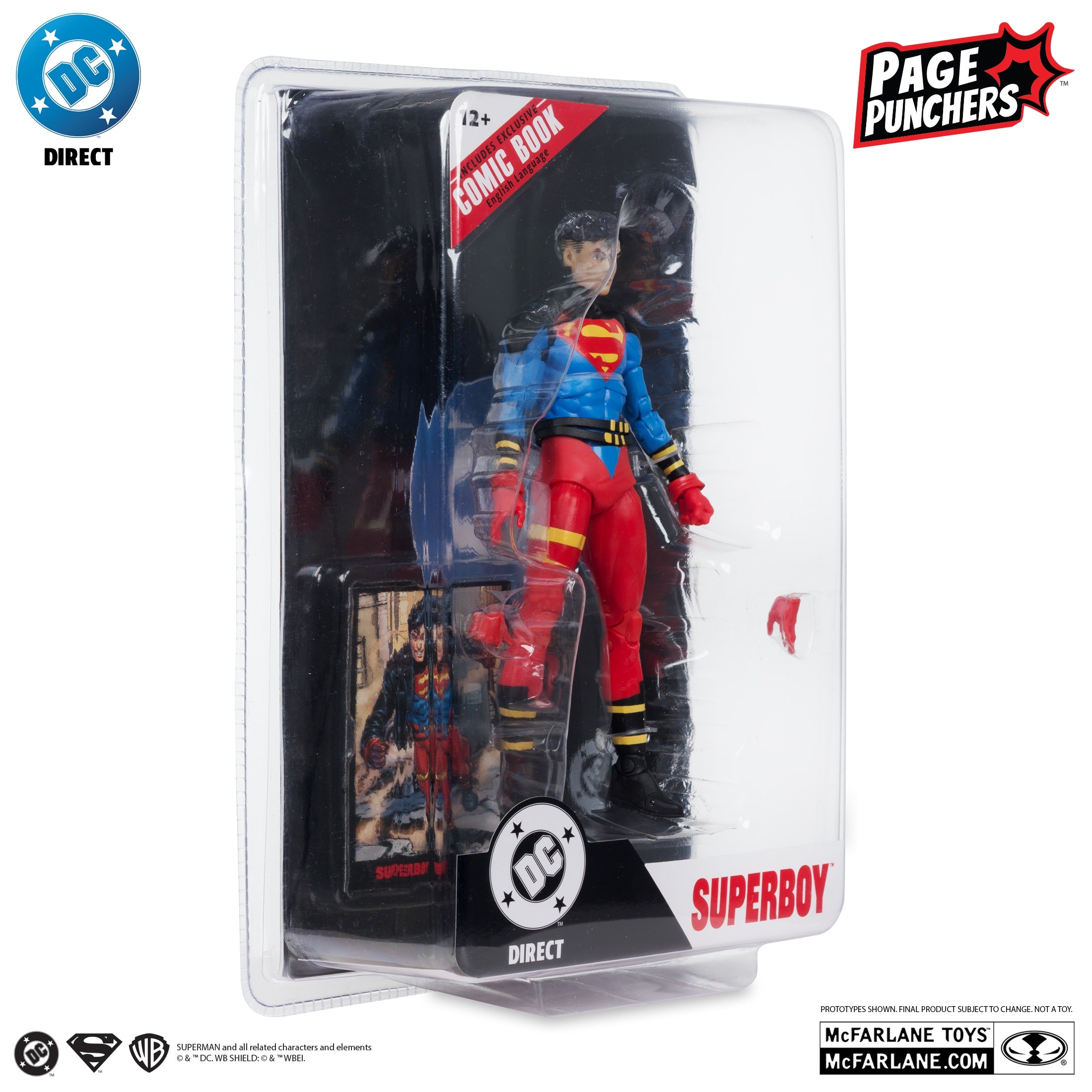 DC Direct Page Punchers Wonder Woman & Superboy SET OF 2、mySite、hgirdovlk