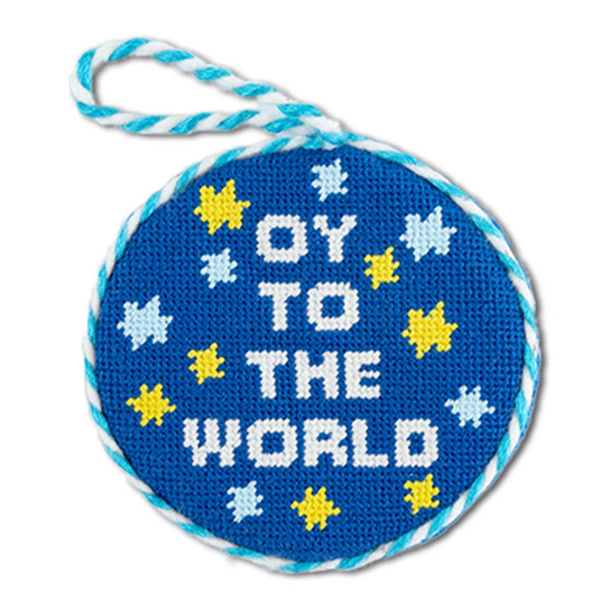 Oy To The World Needlepoint Ornament、mySite、topwebapps