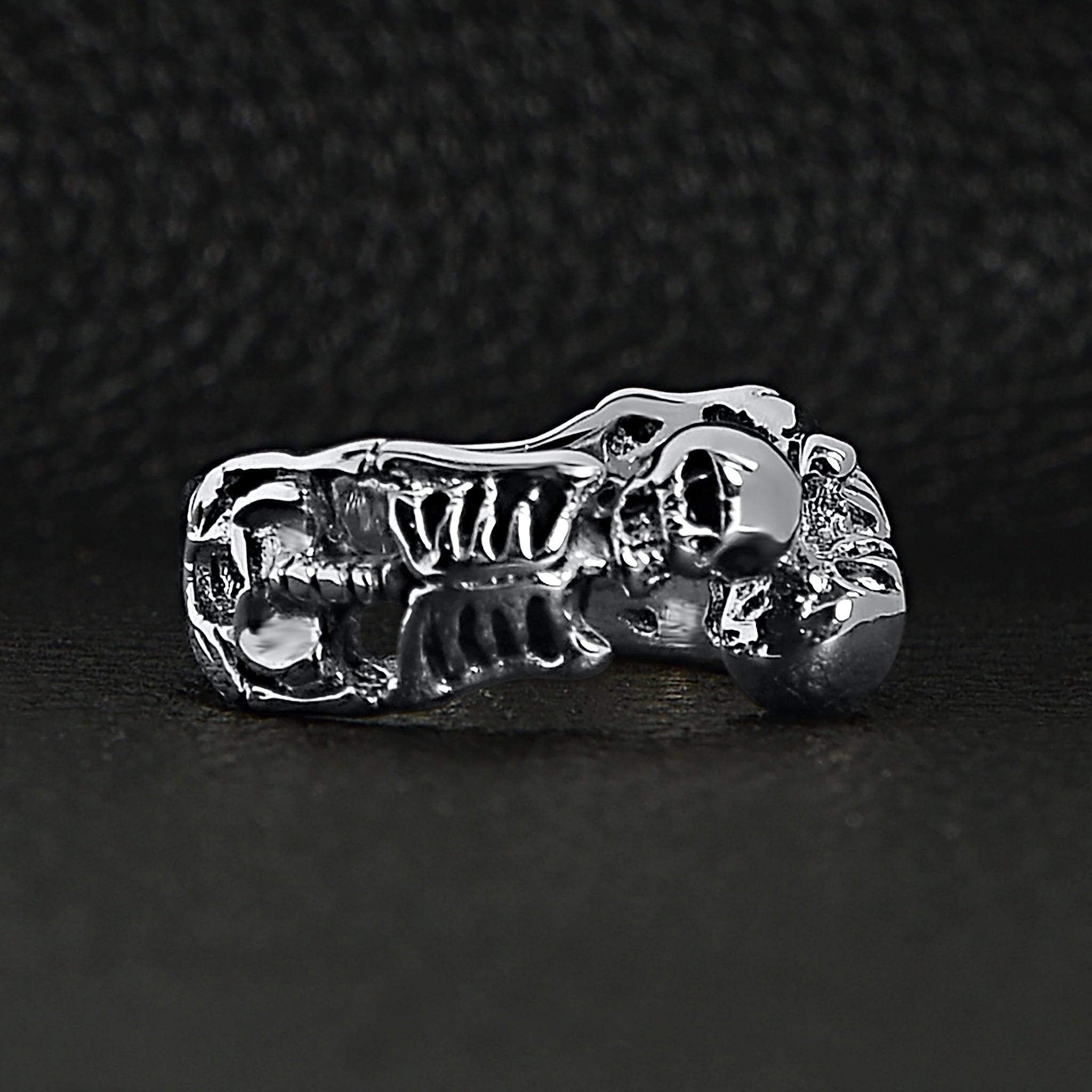 Sterling Silver Two Skeletons Ring / SSR0065、mySite、dreamappss