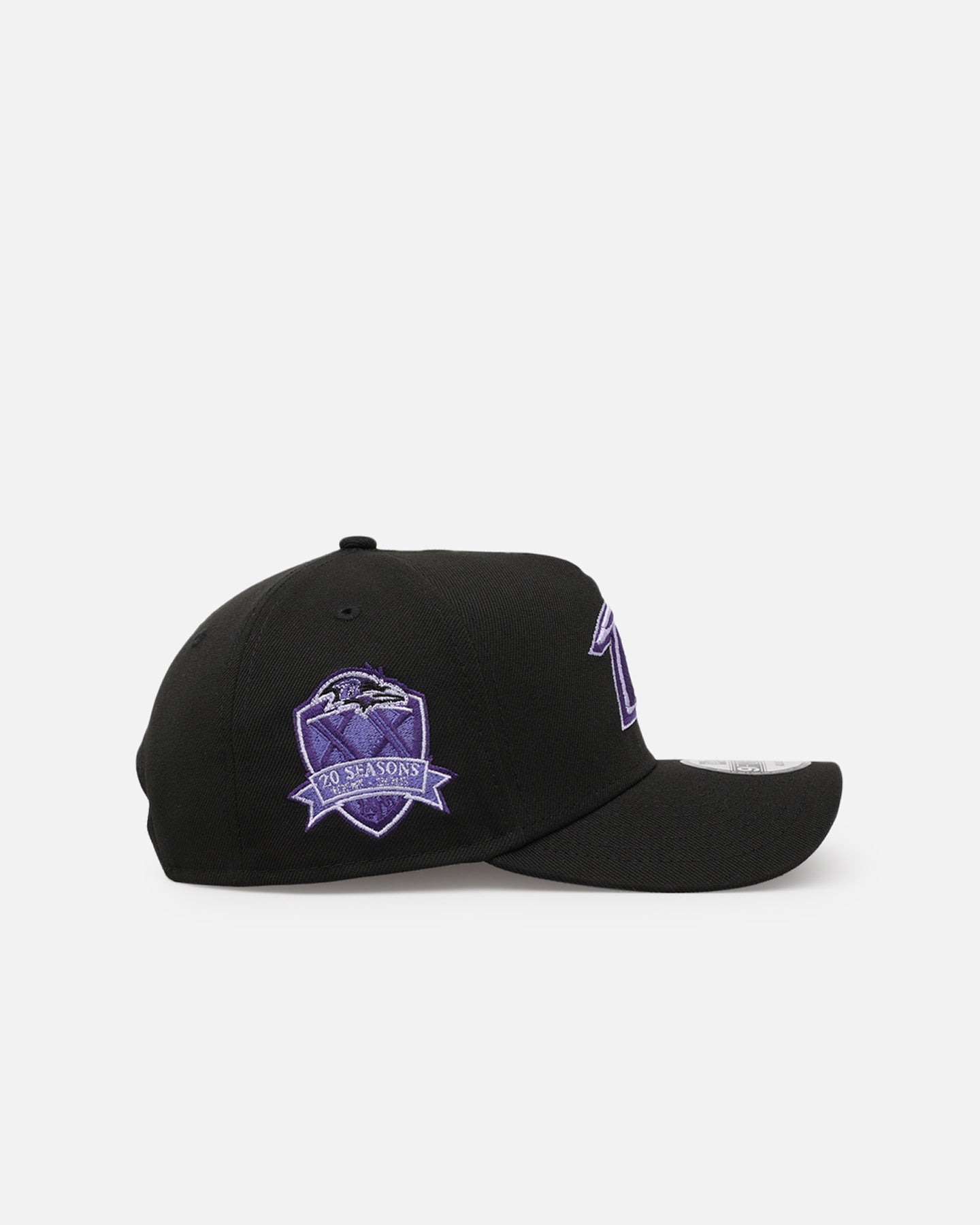 New Era Baltimore Ravens 'Purple Haze' 9FORTY A-Frame Snapback Black/Purple、mySite、zt4zffjzw