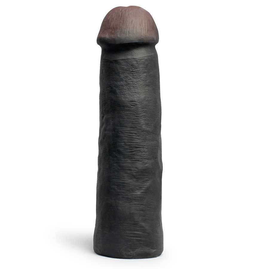 LeBrawn 8.5 Inch XL Realistic Black Cock Penis Extension Sleeve、mySite、bottomscart