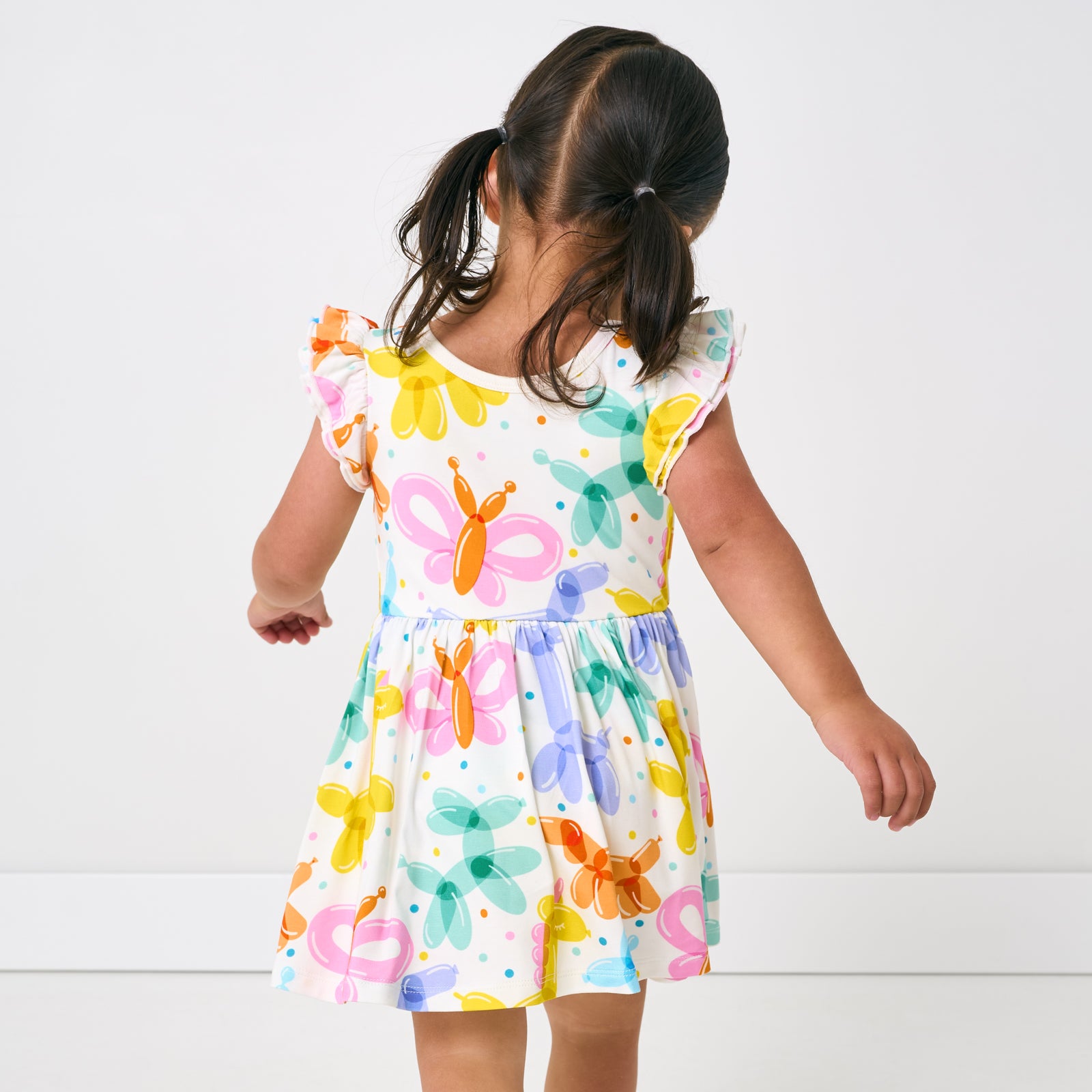 Balloon Bash Flutter Twirl Dress with Bodysuit、mySite、g9winljtr