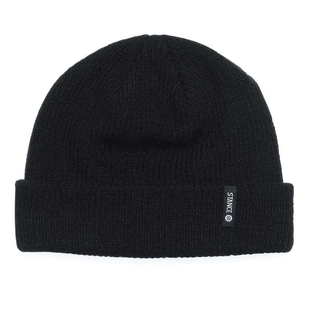  Stance Icon 2 Shallow Beanie - Black、mySite、merchandisen