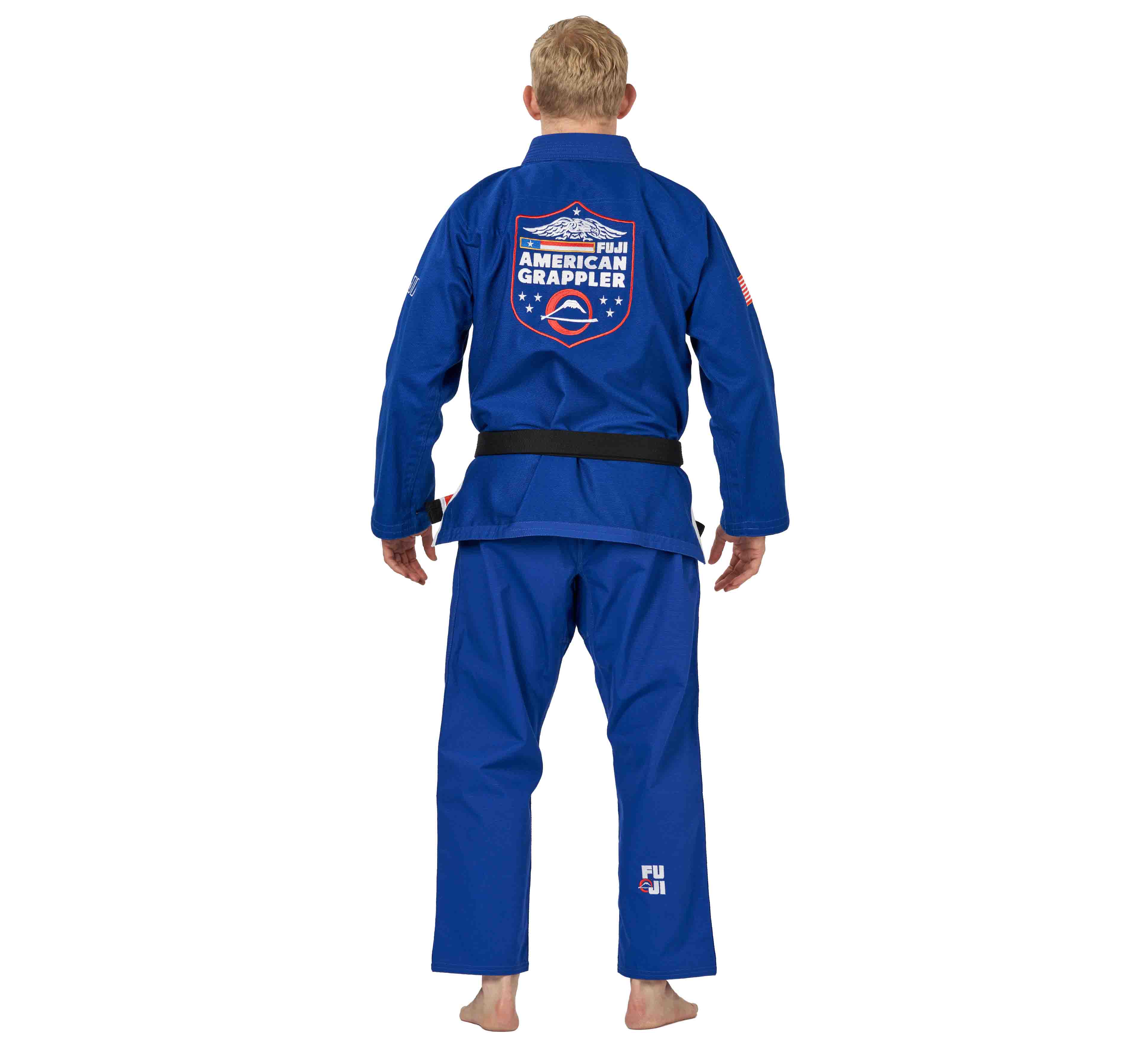 Suparaito BJJ Gi American Grappler Blue、mySite、gigharbornorthrealestate