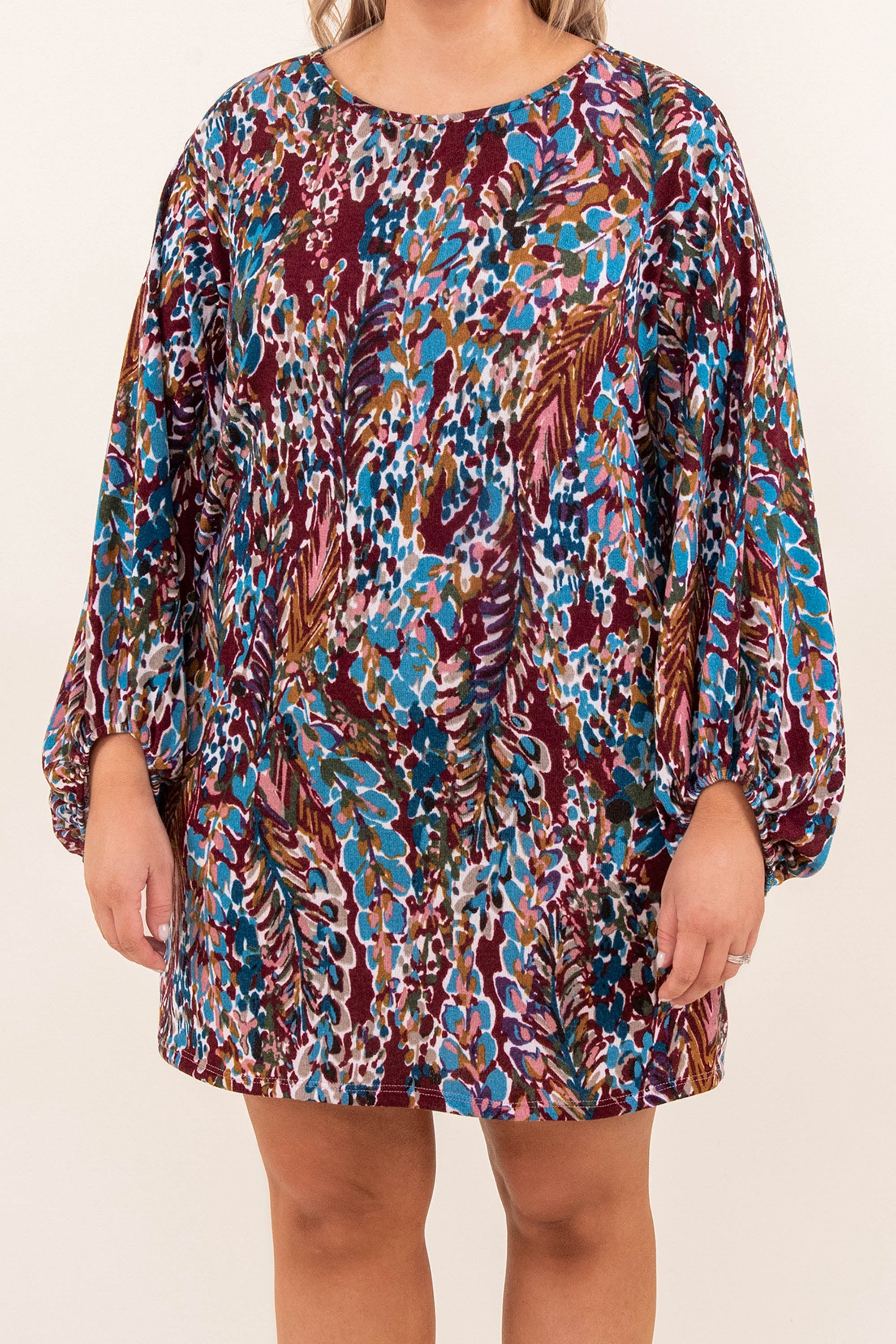  When You See It Dress, Burgundy、mySite、justintrudeaud