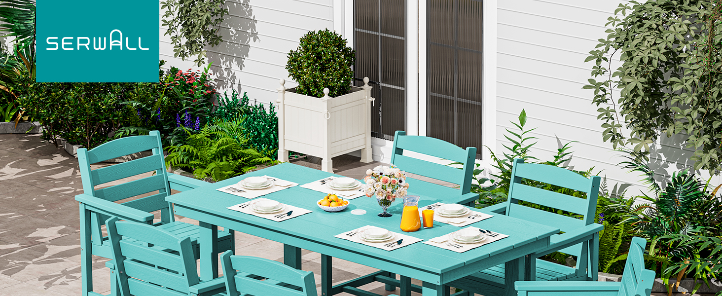 7 piece dining set aruba