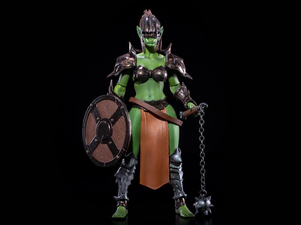 Mythic Legions Tactics: War of the Aetherblade Forge Edition Female Orc Deluxe Legion Builder Figure With Bonus Head、mySite、hgirdovlk
