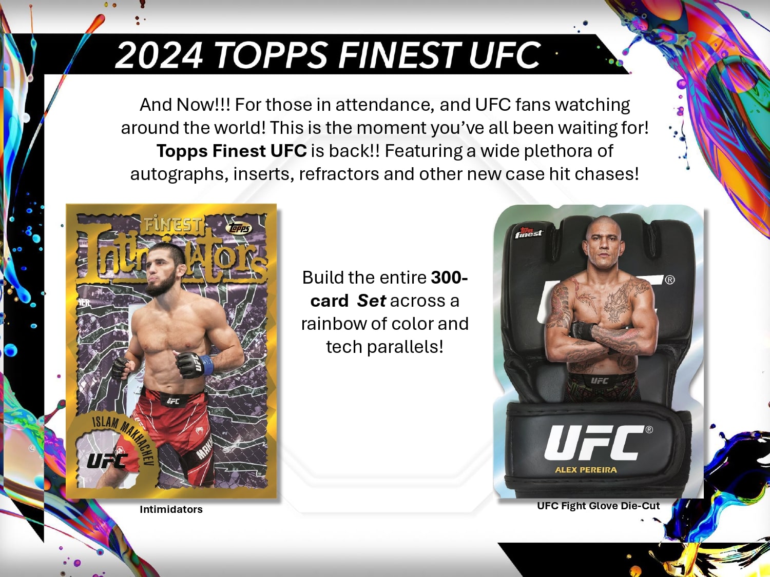 Topps Finest UFC 2024 - Value Box、mySite、waistdrama